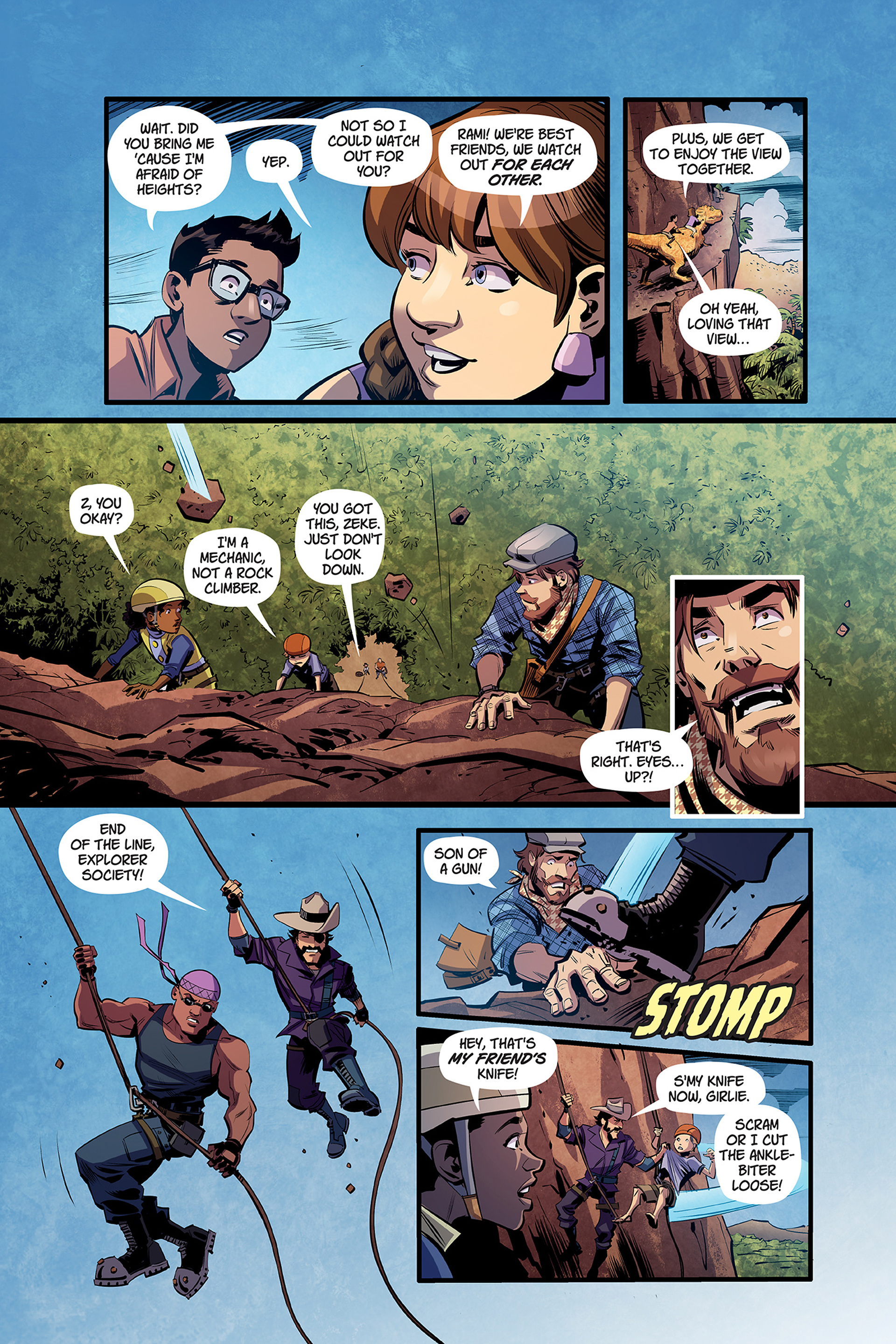 Read online Trackers Presents: Captain Nick & The Explorer Society - Compass of Mems comic -  Issue # TPB (Part 2) - 27