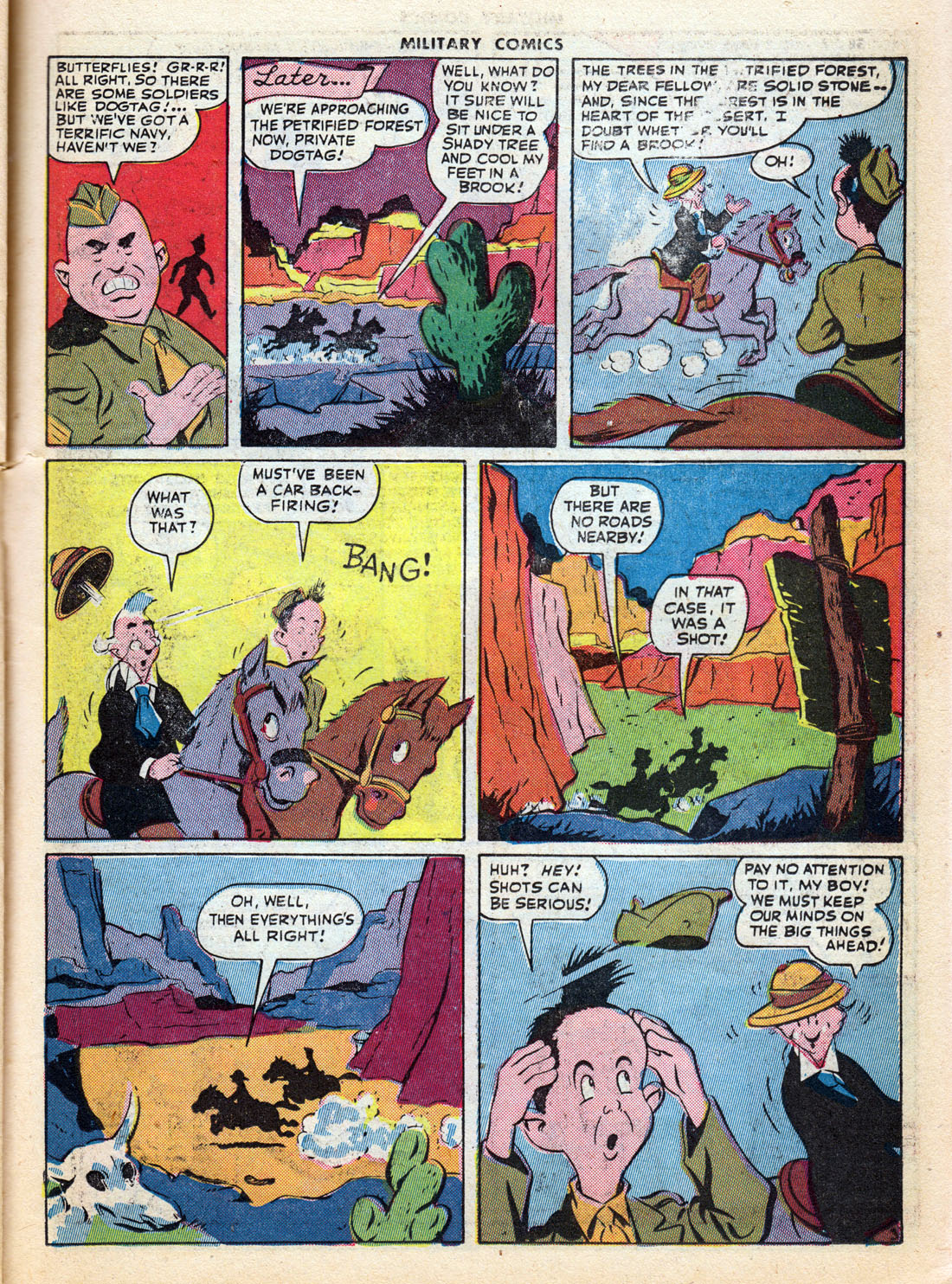 Read online Military Comics comic -  Issue #37 - 33