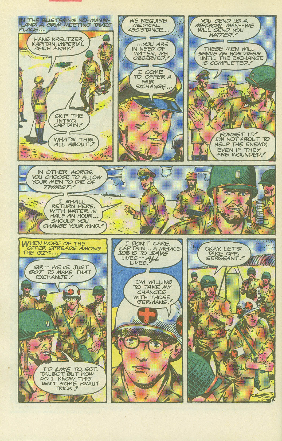 Read online Sgt. Rock comic -  Issue #416 - 31