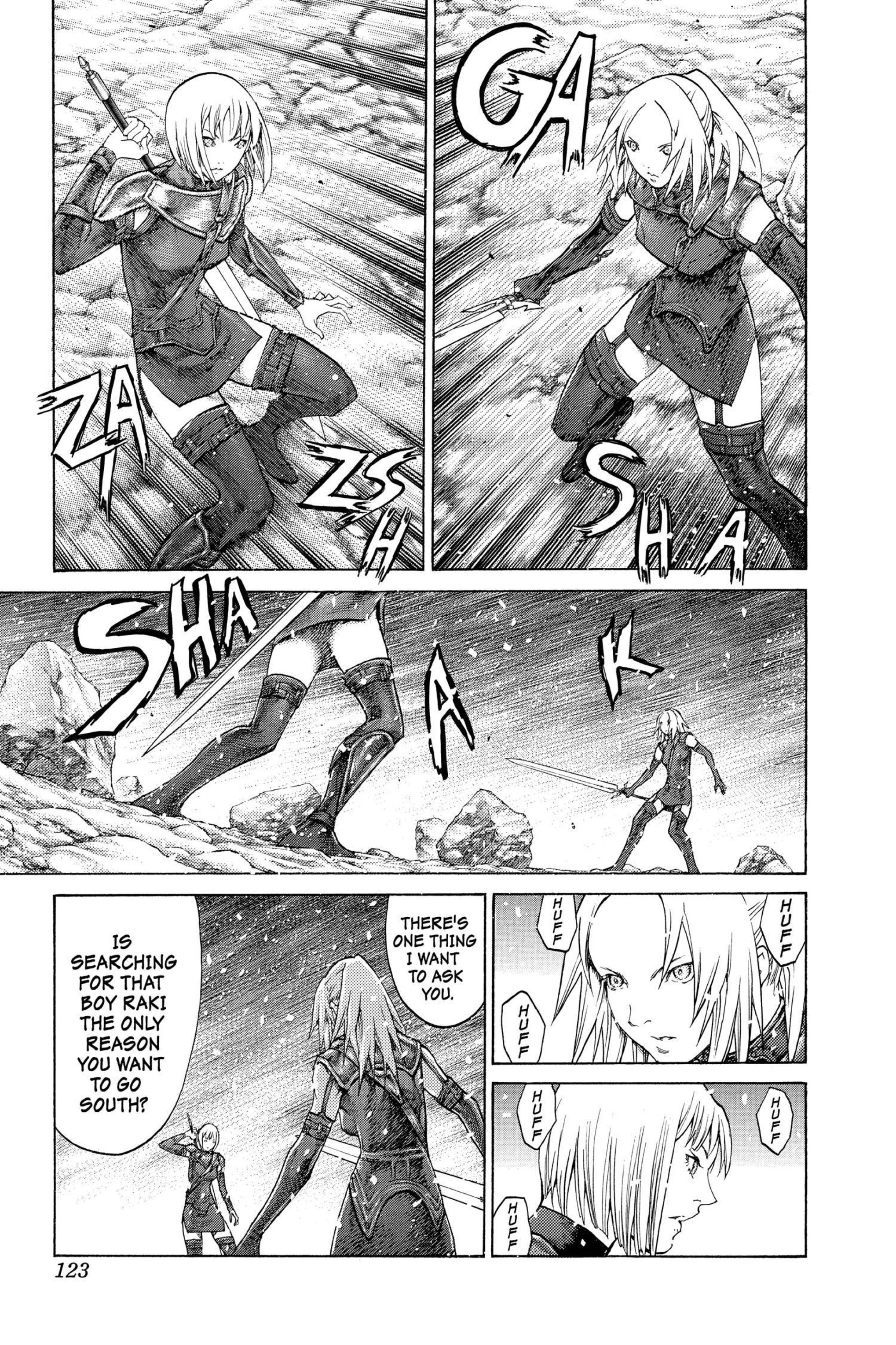 Read online Claymore comic -  Issue #12 - 113