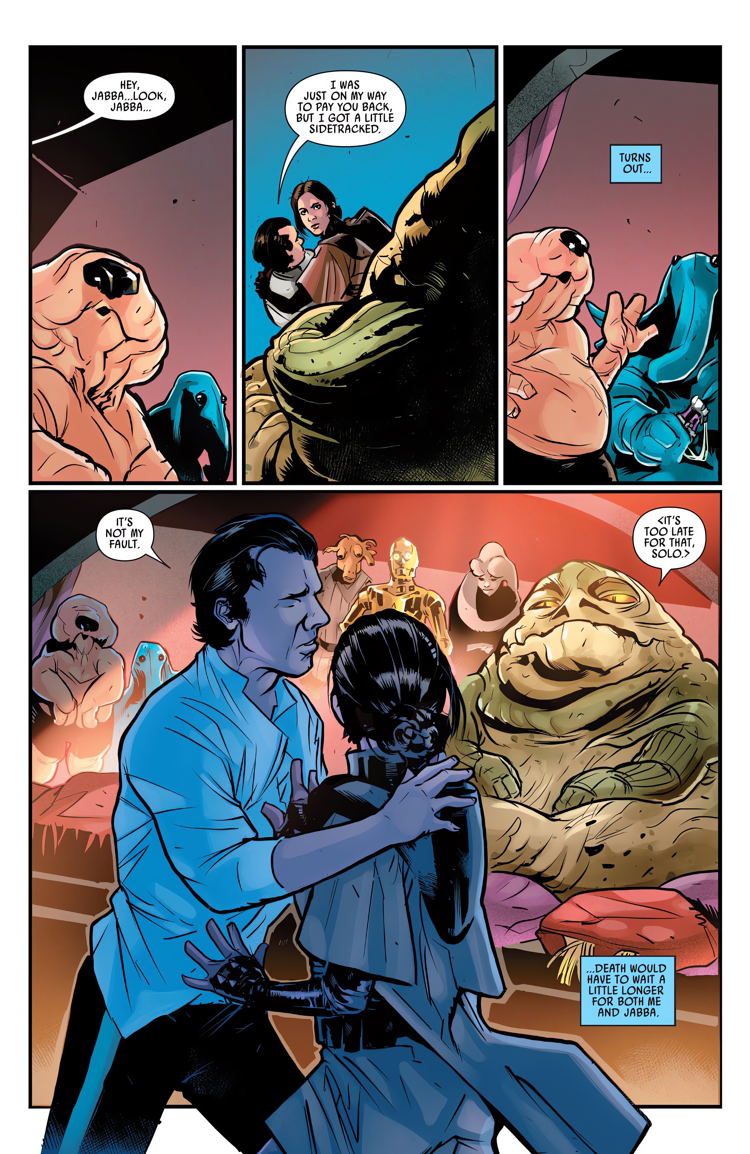 Read online Star Wars: Return of the Jedi – Max Rebo comic -  Issue # Full - 16