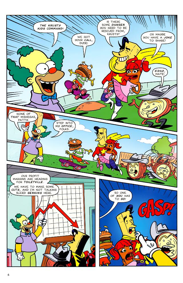 Read online Bongo Comics Free-For-All! comic -  Issue #2009 - 7