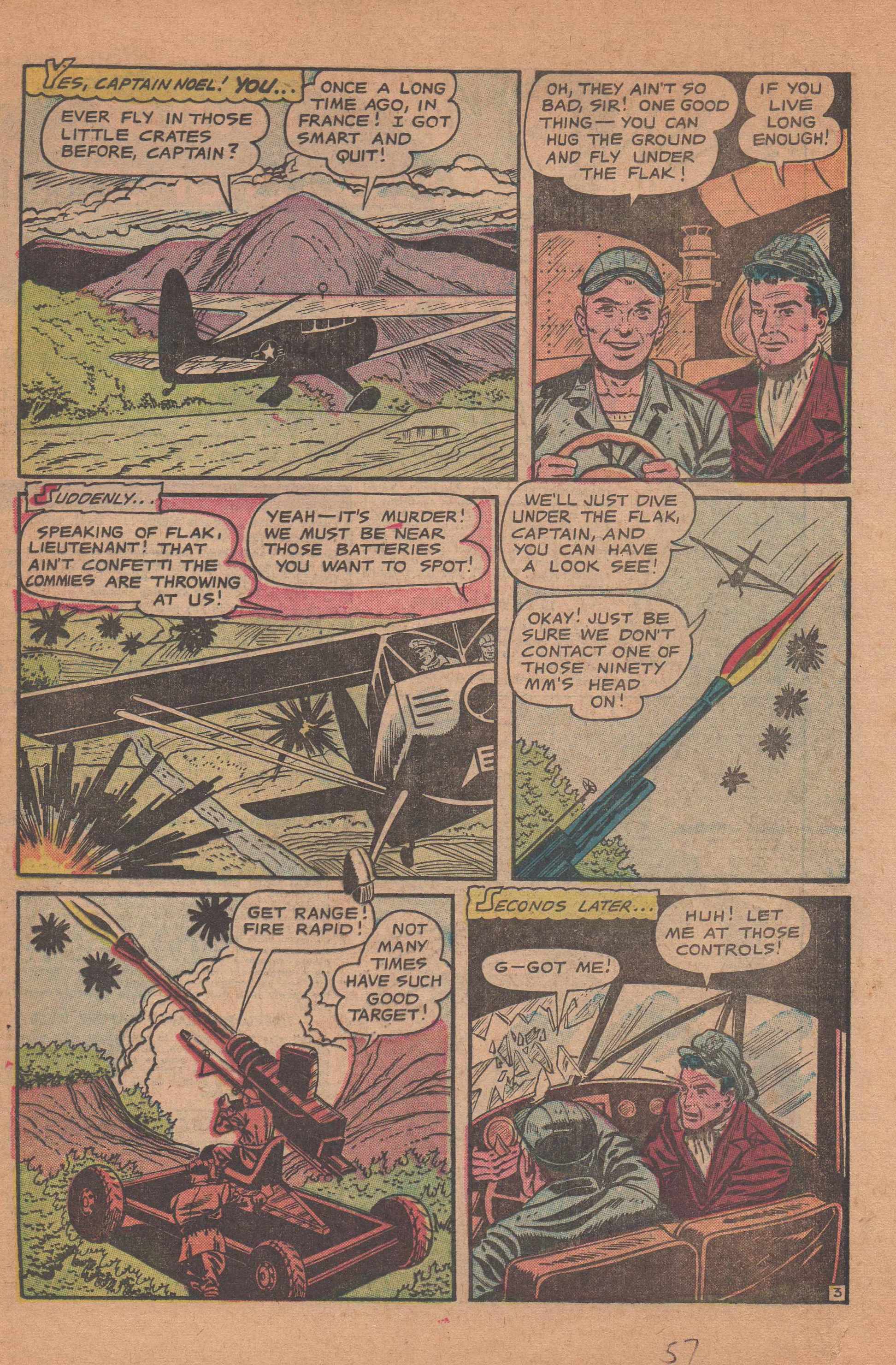 Read online Men in Action (1957) comic -  Issue #2 - 22