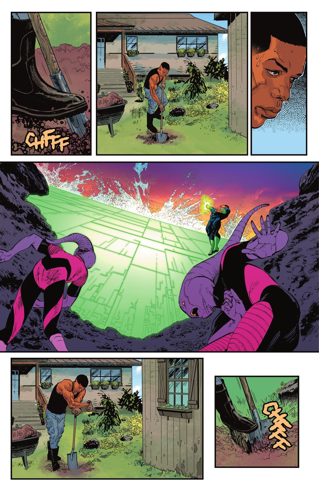 Read online Green Lantern: War Journal comic -  Issue #1 - 10