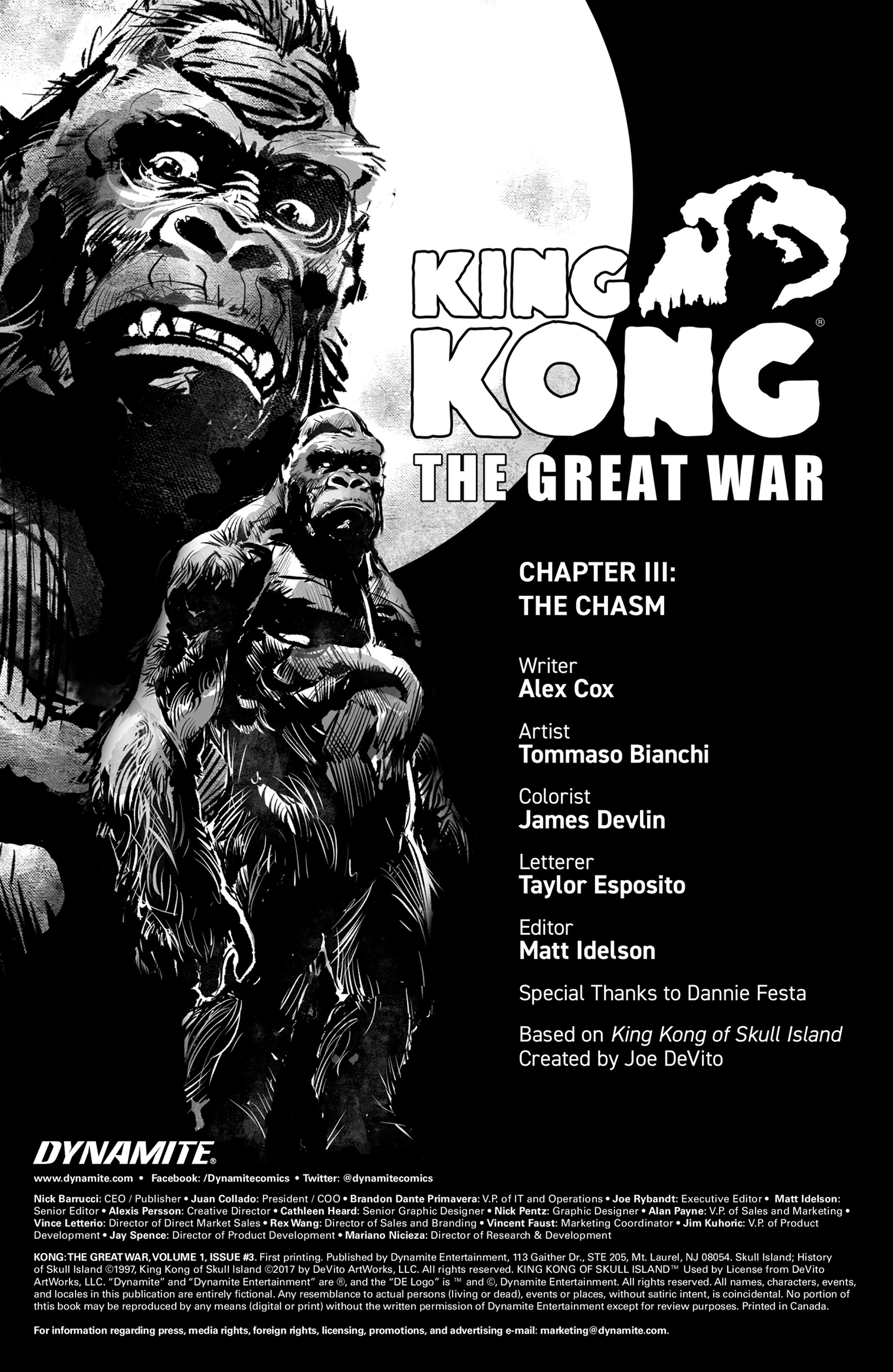 Read online Kong: The Great War comic -  Issue #3 - 4