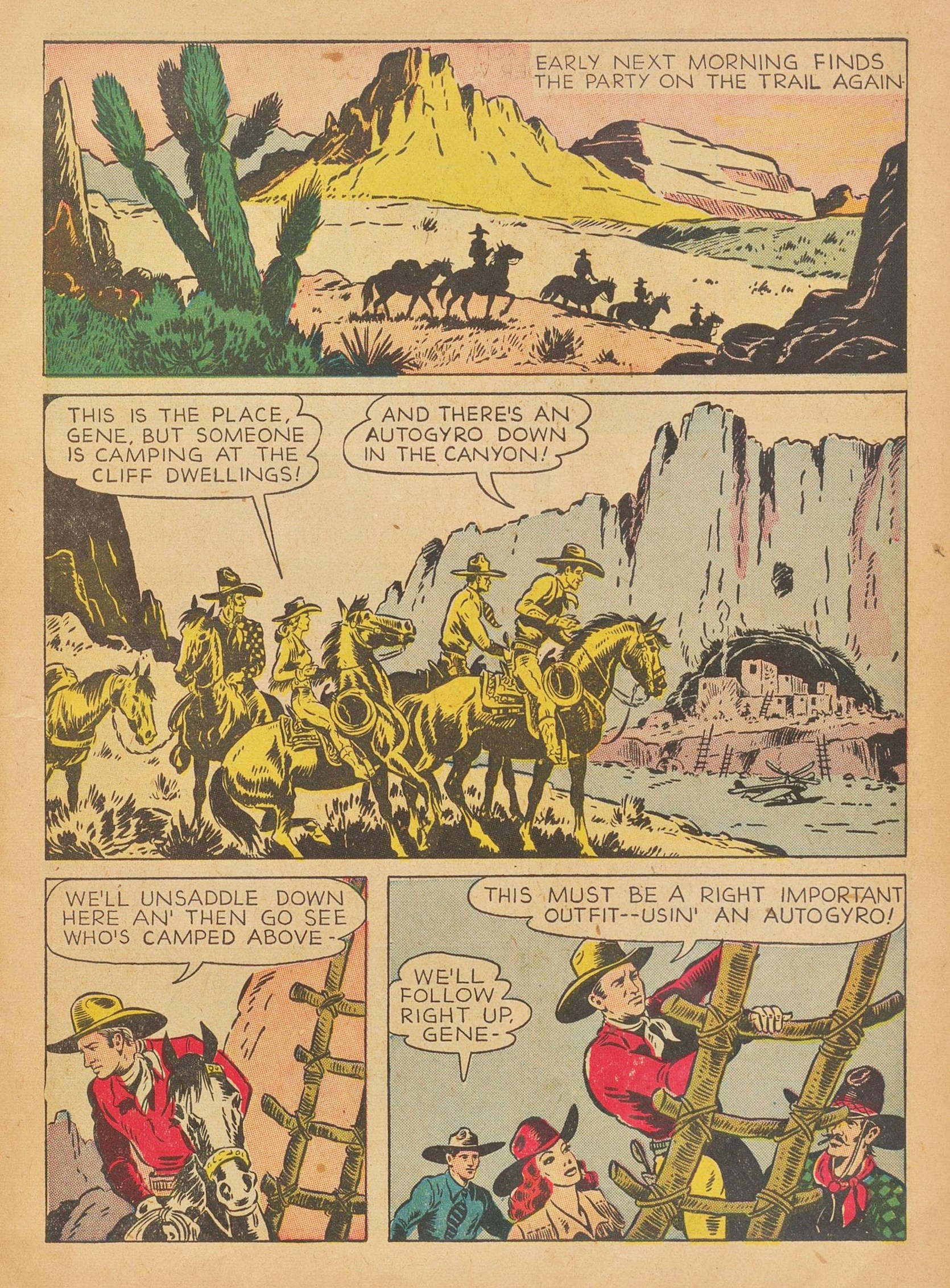 Read online Gene Autry Comics comic -  Issue #3 - 13