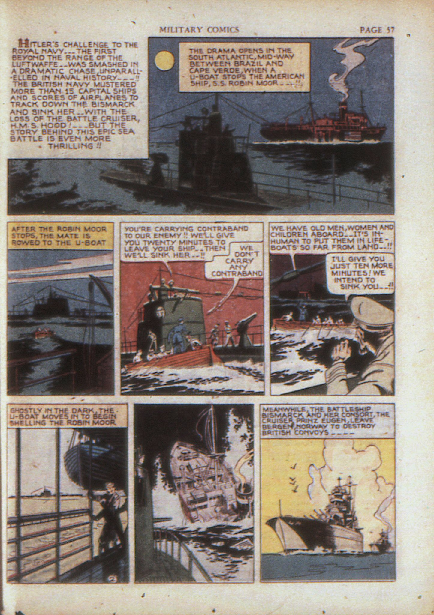 Read online Military Comics comic -  Issue #4 - 59