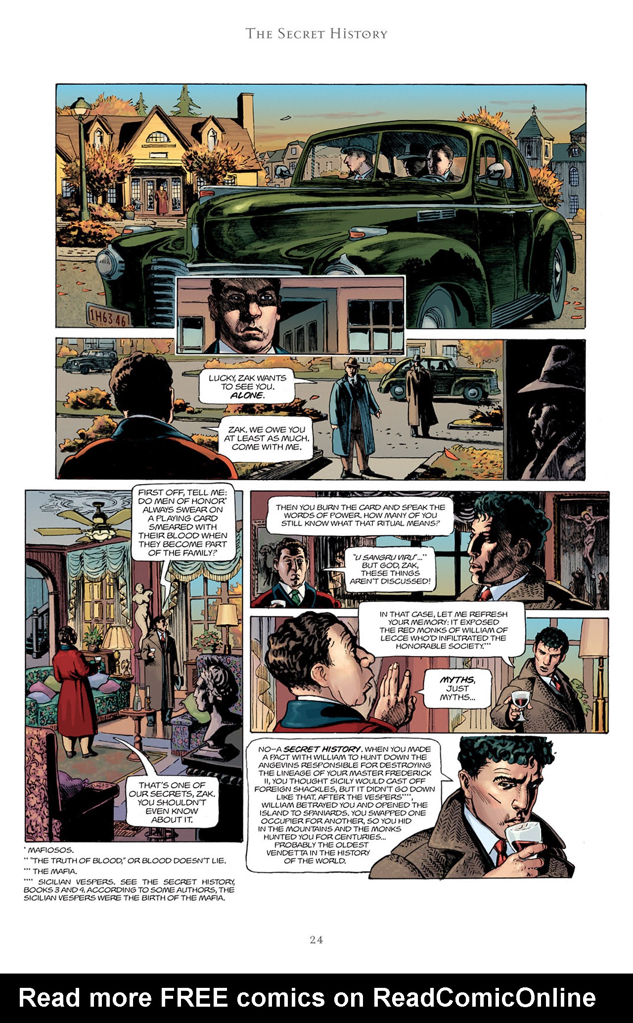 Read online The Secret History comic -  Issue #11 - 25