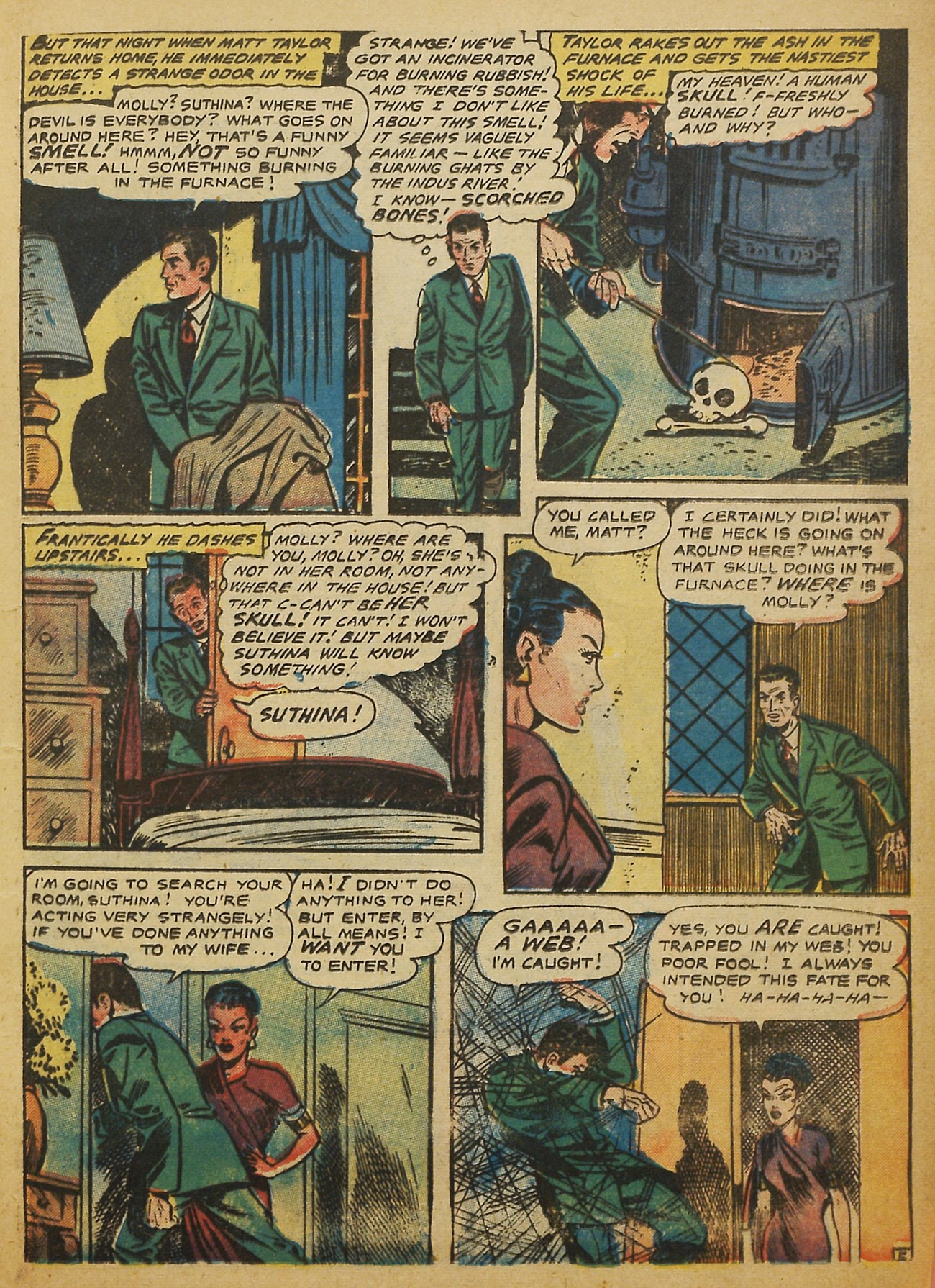Read online Haunted Thrills comic -  Issue #16 - 15
