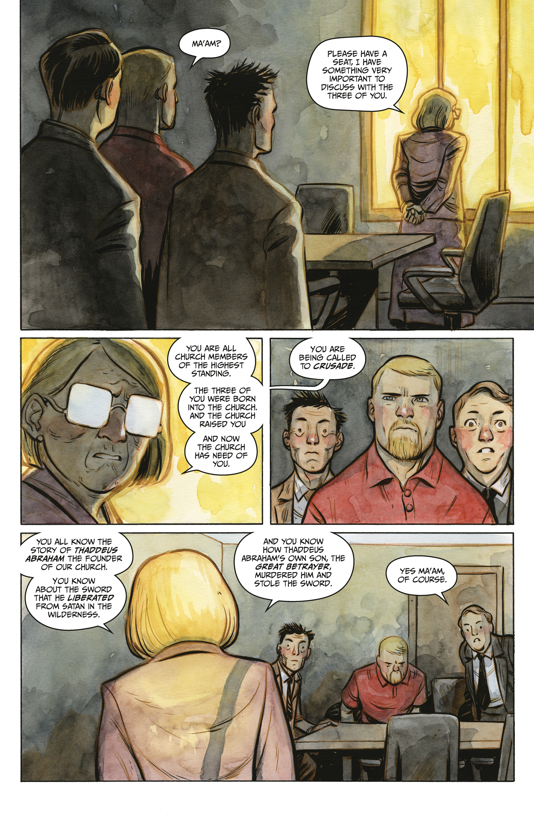 Read online The Lonesome Hunters: The Wolf Child comic -  Issue #1 - 16