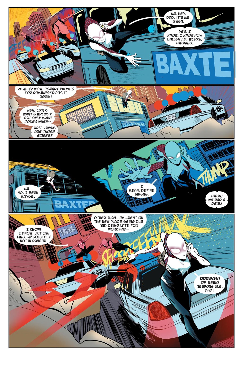 Read online Marvel-Verse Spider-Gwen: Ghost Spider comic -  Issue # TPB - 51