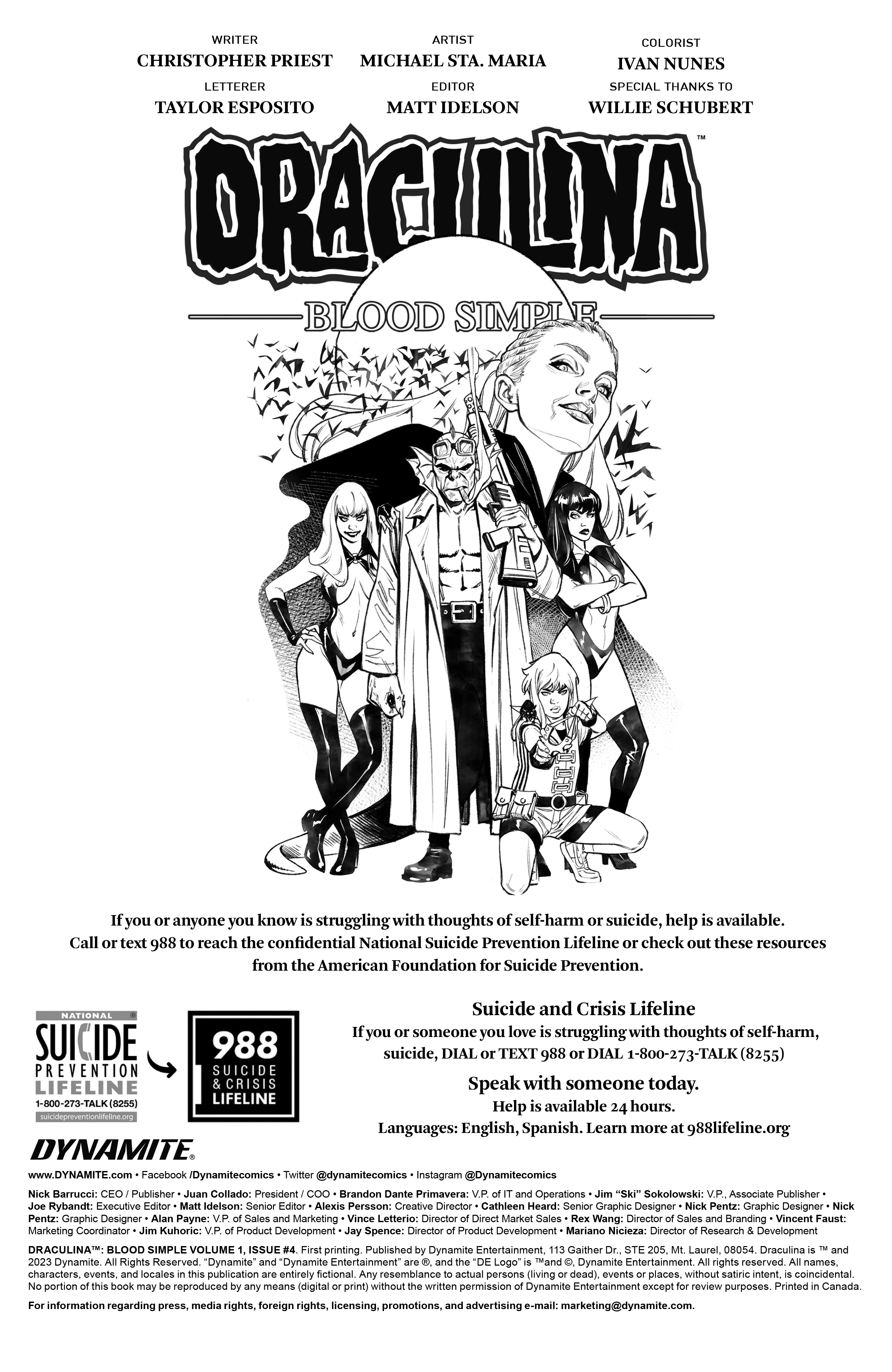 Read online Draculina: Blood Simple comic -  Issue #4 - 6