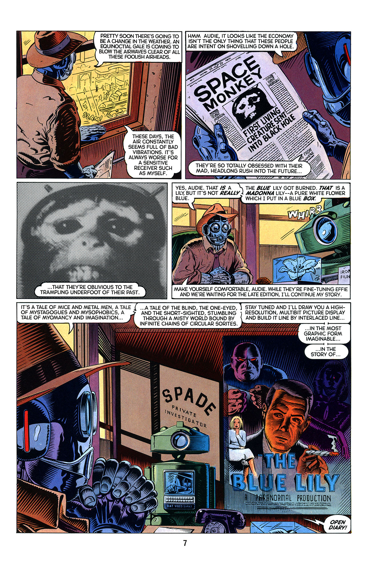 Read online The Blue Lily comic -  Issue #1 - 9