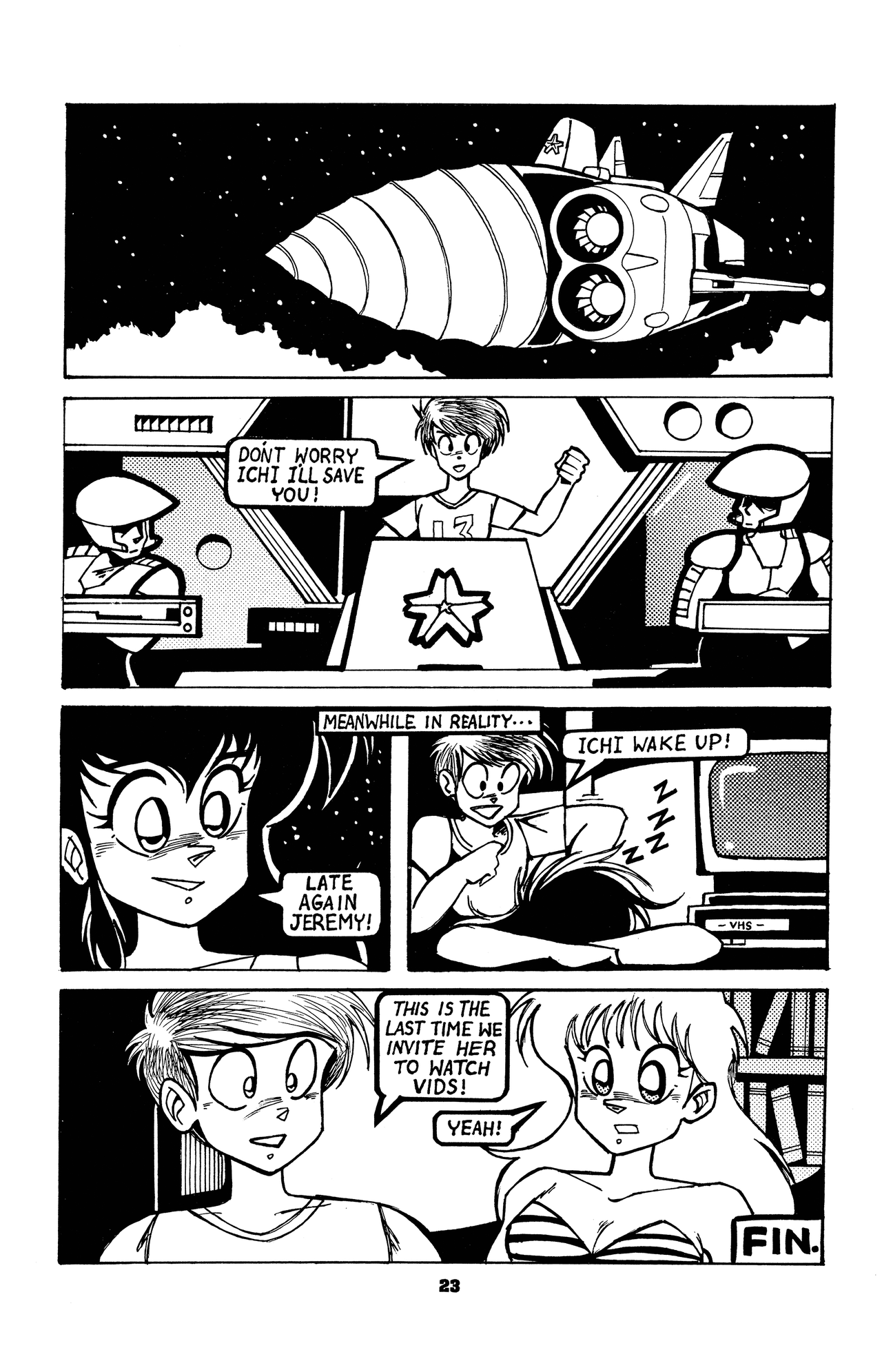 Read online Girls of Ninja High School comic -  Issue #3 - 24
