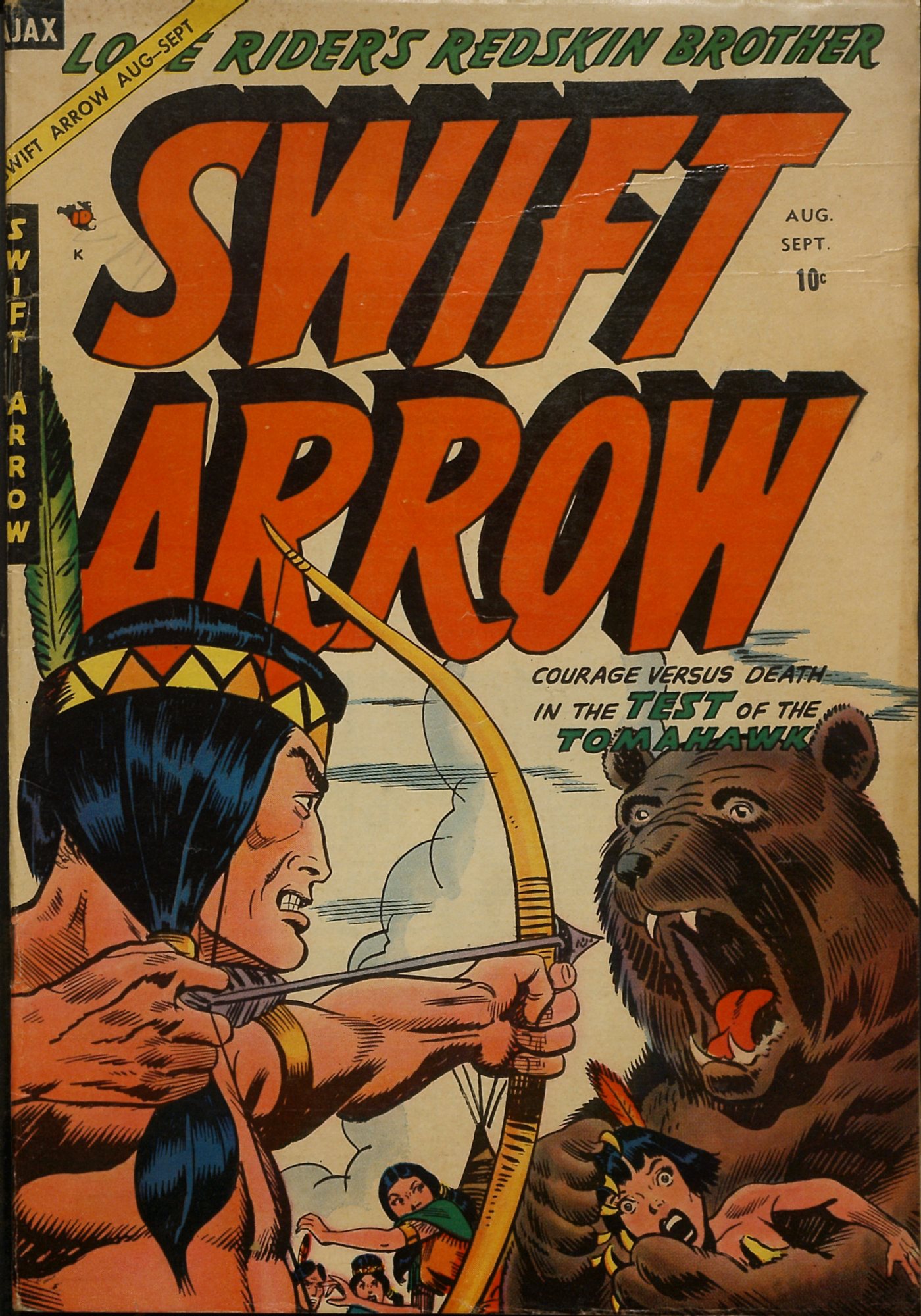 Read online Swift Arrow (1954) comic -  Issue #4 - 1