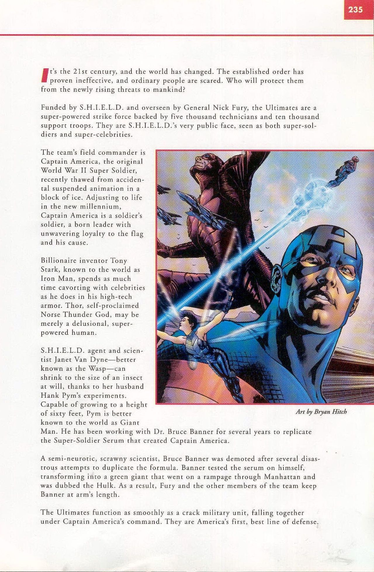 Read online Marvel Encyclopedia comic -  Issue # TPB 1 - 233