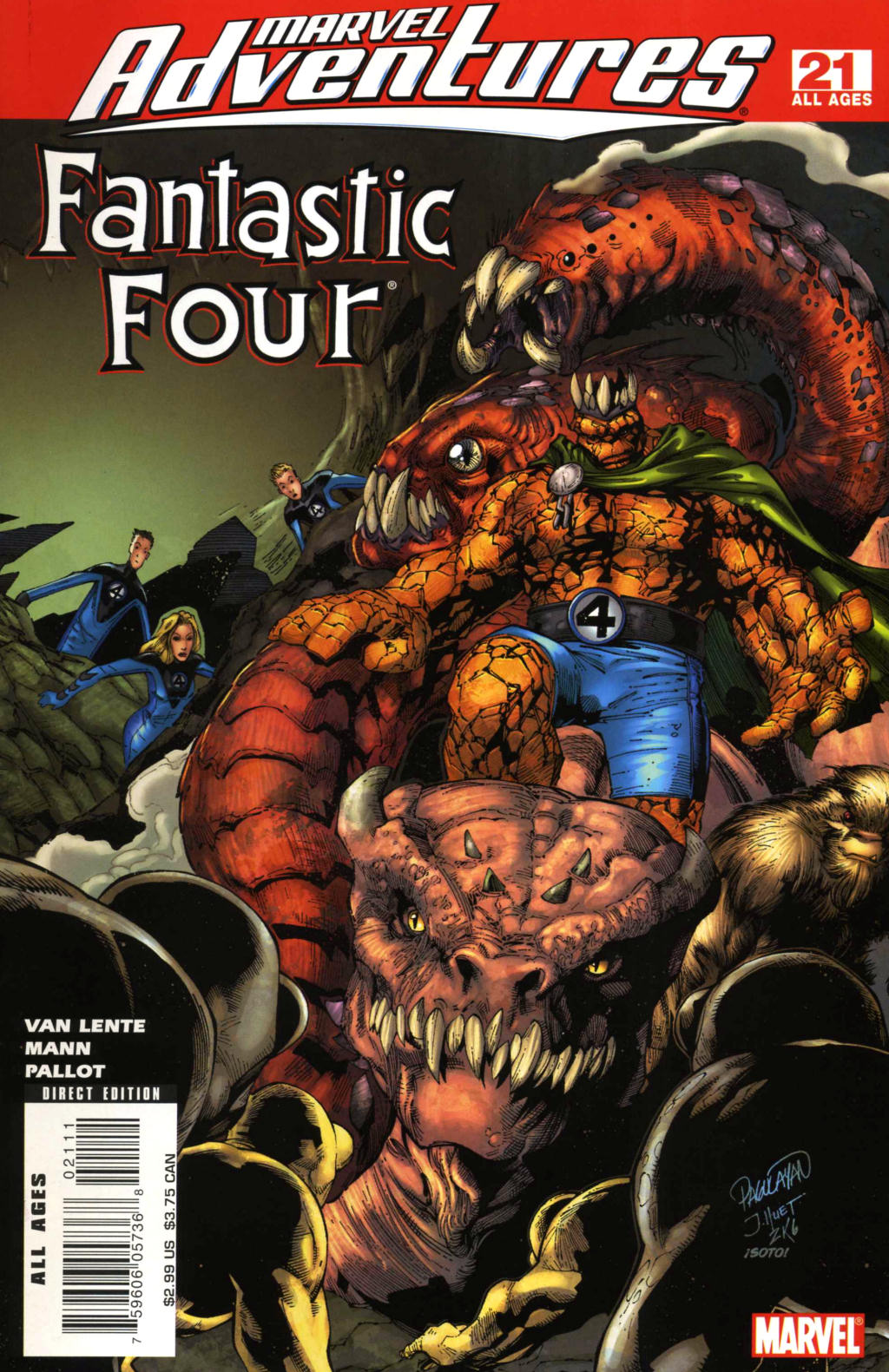 Read online Marvel Adventures Fantastic Four comic -  Issue #21 - 1