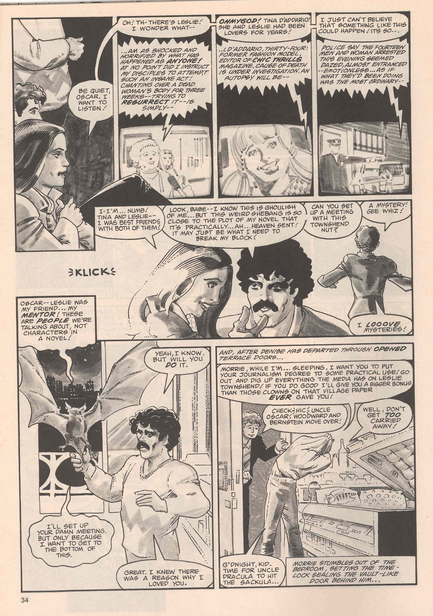Read online Bizarre Adventures comic -  Issue #29 - 34