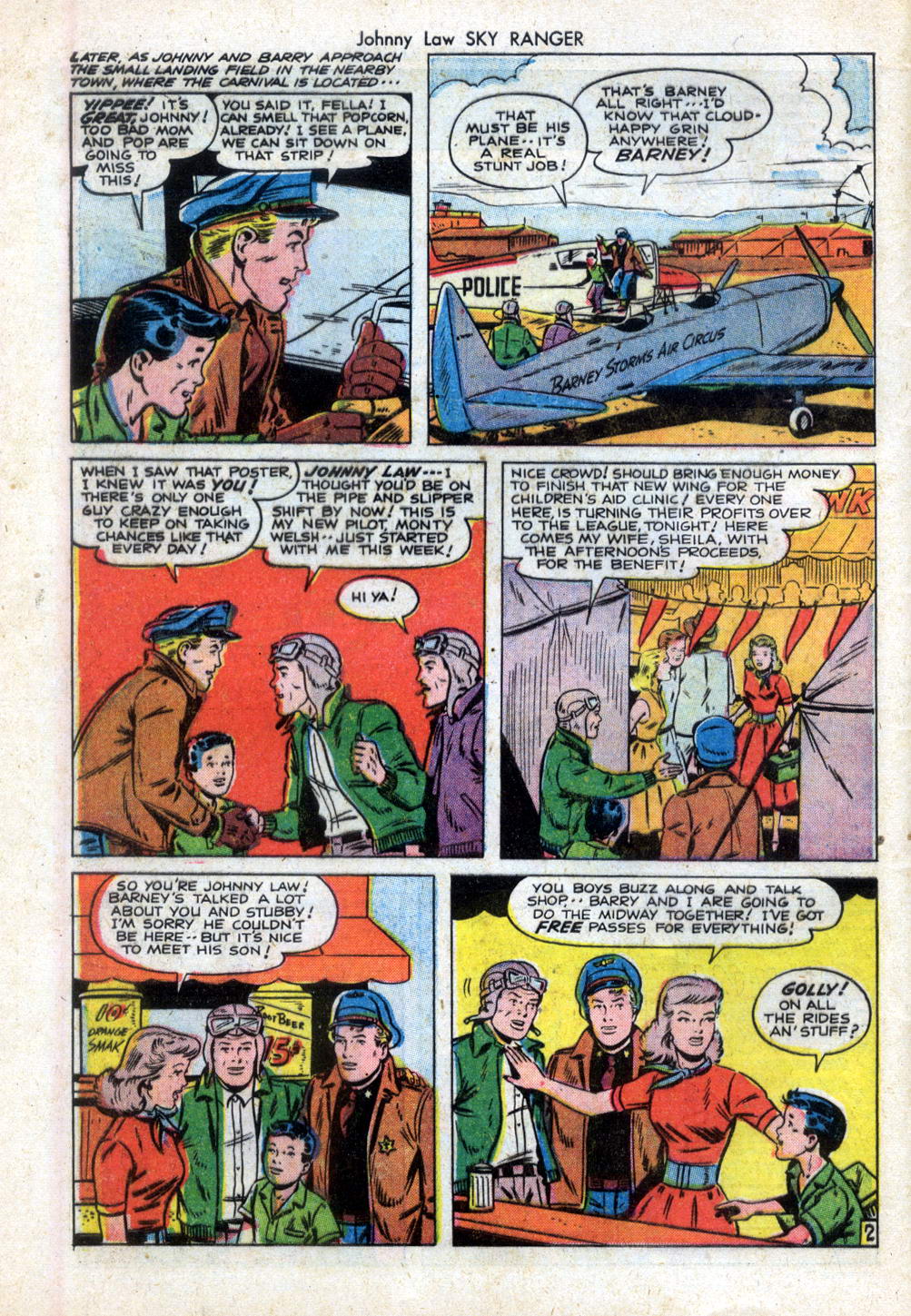 Read online Johnny Law Sky Ranger Adventures comic -  Issue #3 - 4