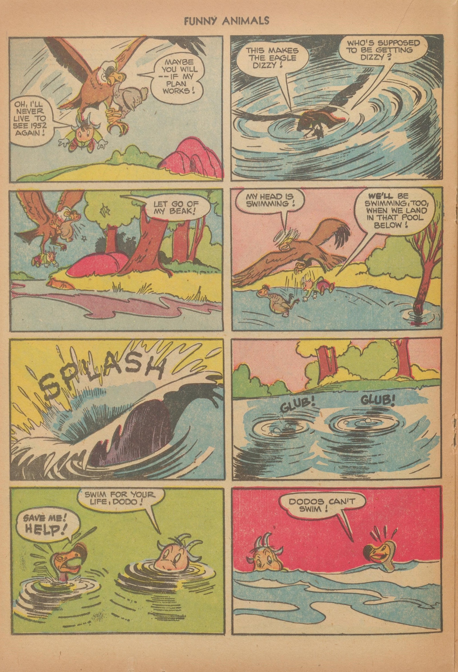 Read online Fawcett's Funny Animals comic -  Issue #75 - 20