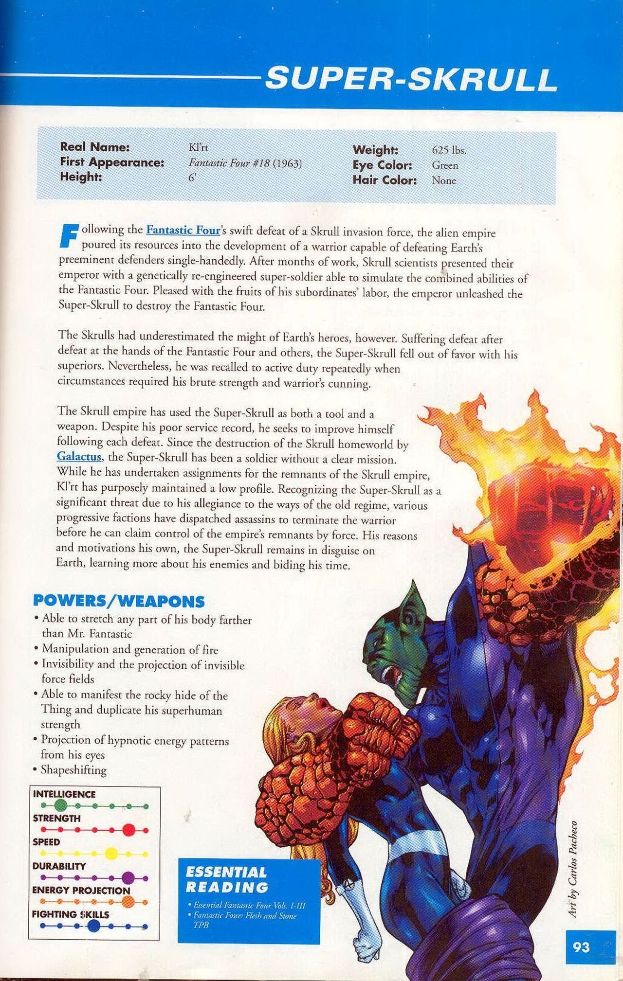 Read online Marvel Encyclopedia comic -  Issue # TPB 1 - 91