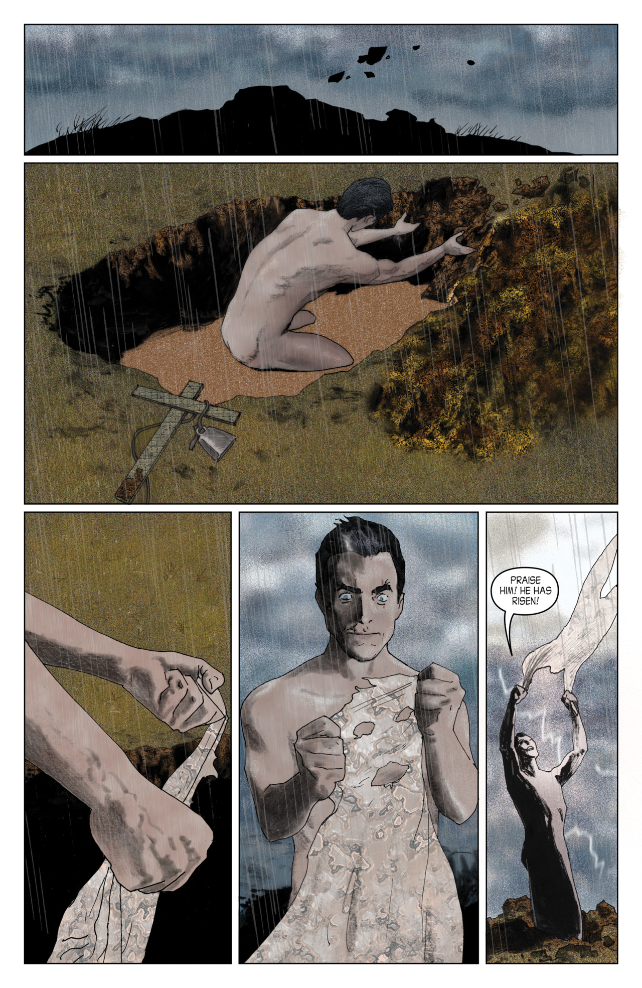 Read online John Carpenter's Night Terrors comic -  Issue # Black Sparrow - 46