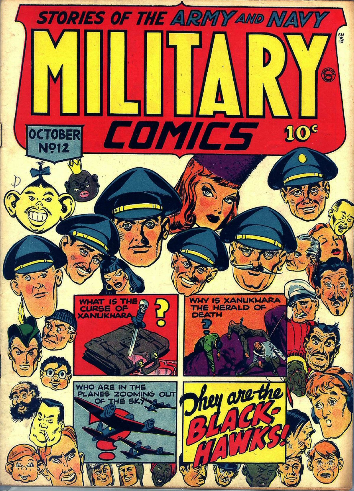 Read online Military Comics comic -  Issue #12 - 1