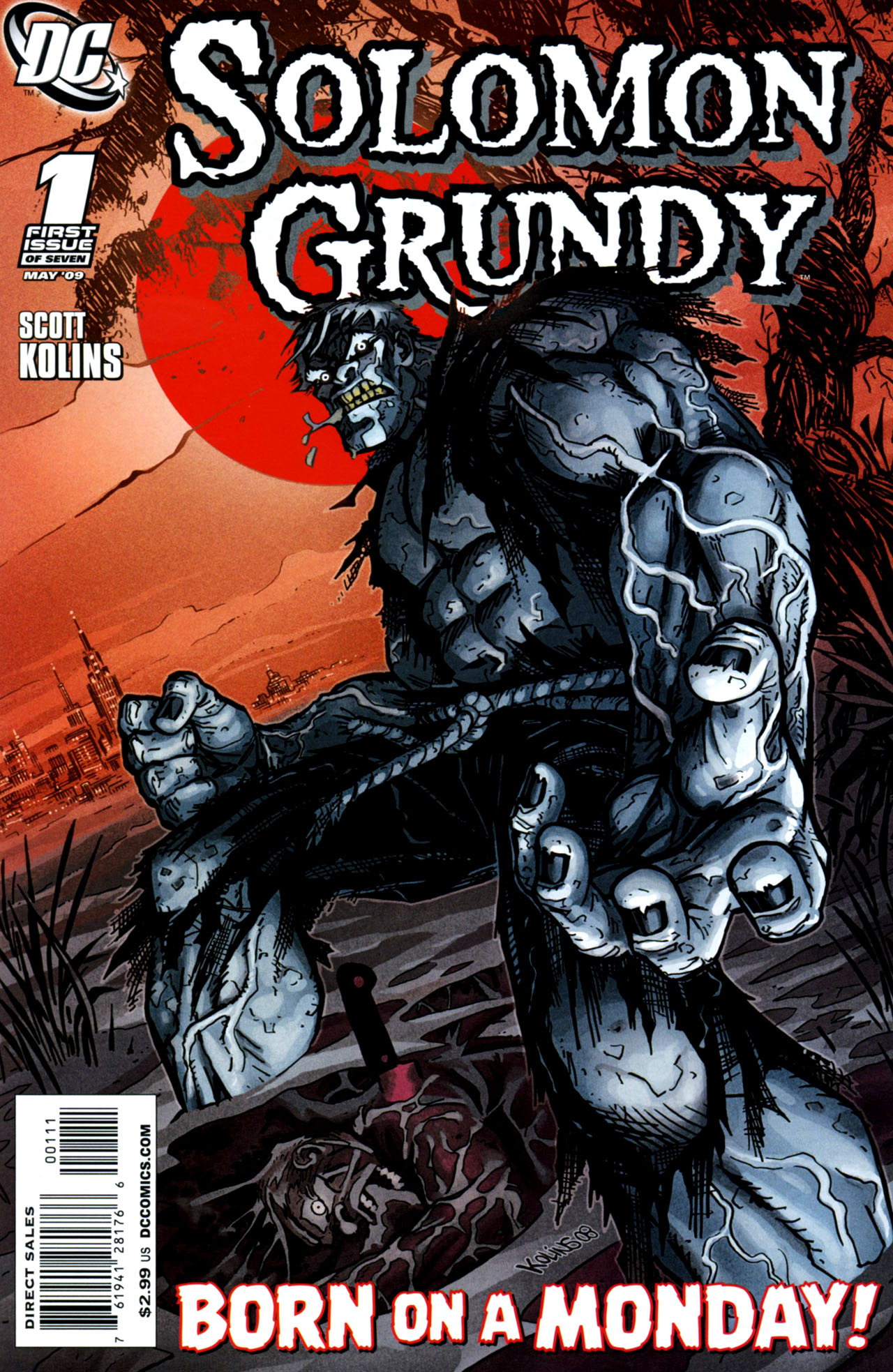 Read online Solomon Grundy comic -  Issue #1 - 1