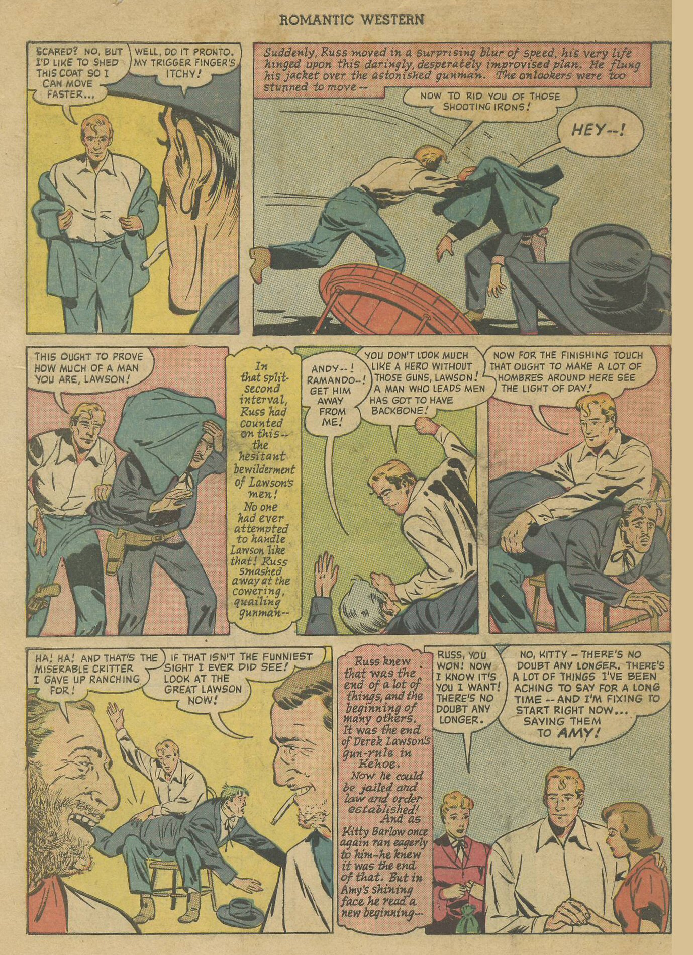 Read online Romantic Western comic -  Issue #3 - 34
