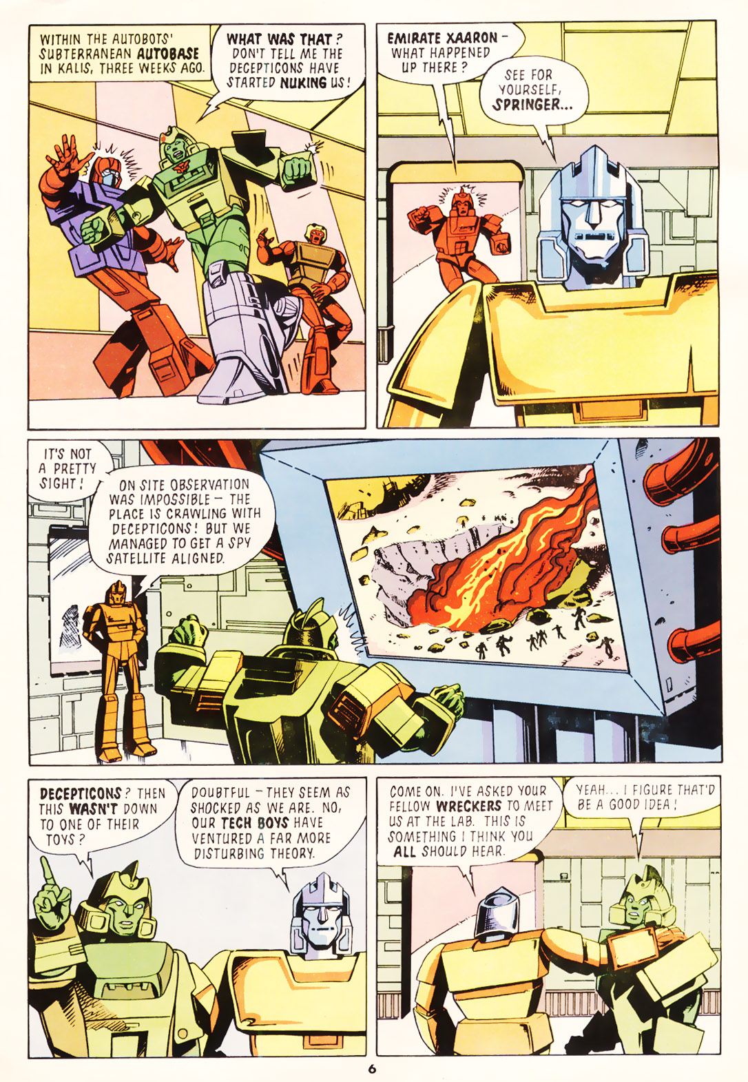 Read online The Transformers (UK) comic -  Issue #166 - 6