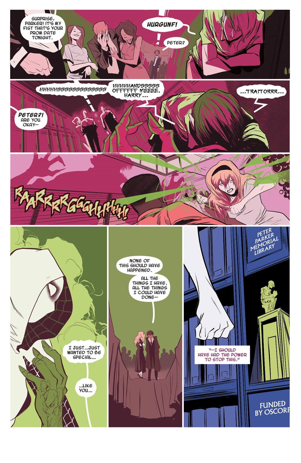 Read online Marvel-Verse Spider-Gwen: Ghost Spider comic -  Issue # TPB - 61