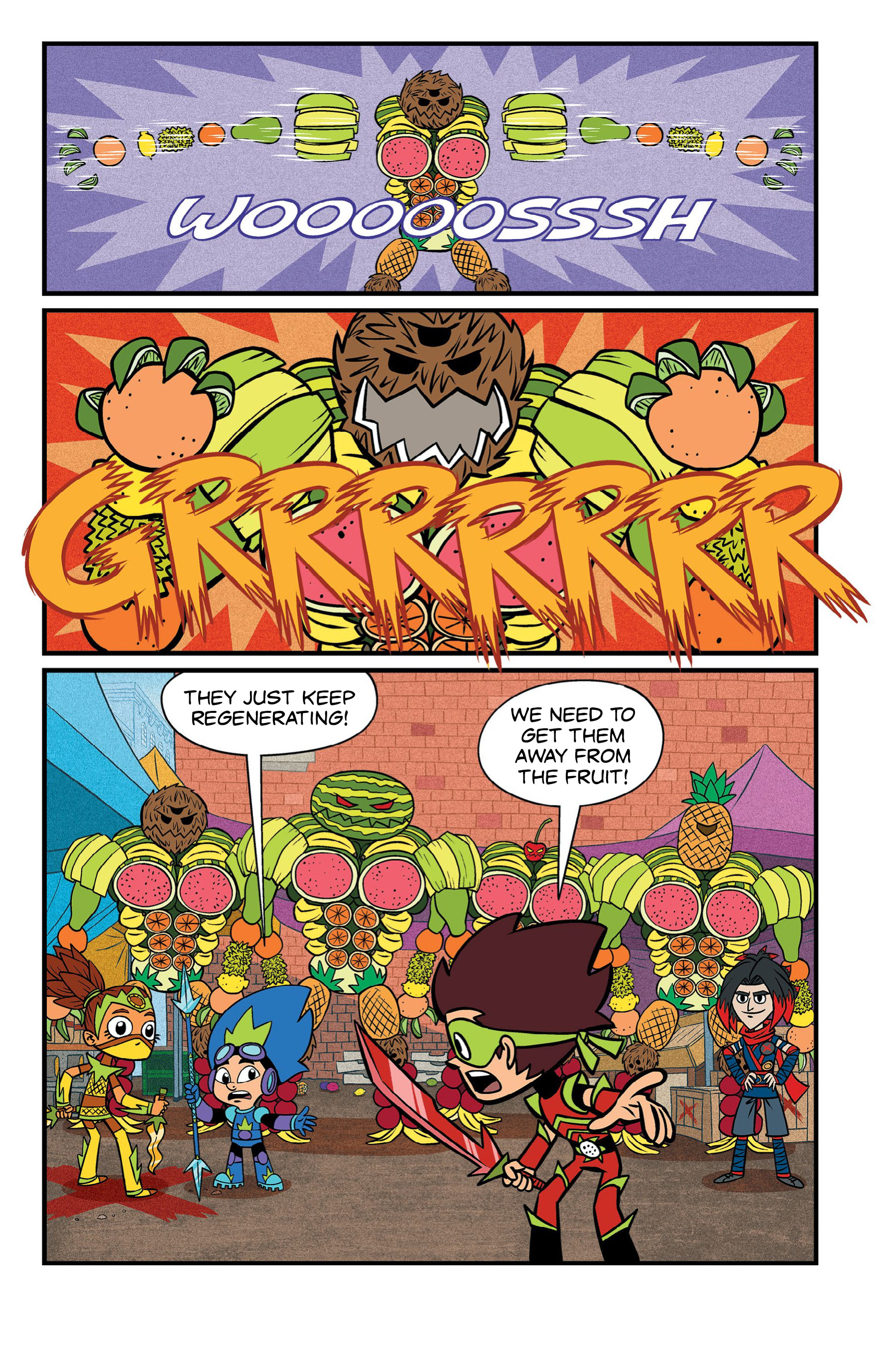 Read online Fruit Ninja: Frenzy Force comic -  Issue # TPB - 47
