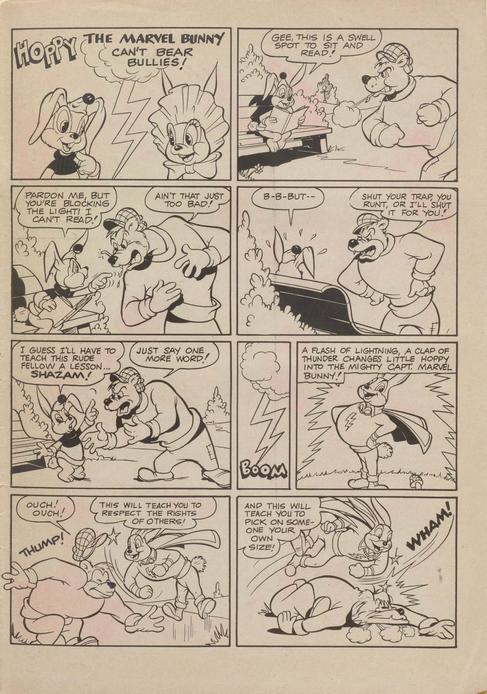 Read online Fawcett's Funny Animals comic -  Issue #67 - 35