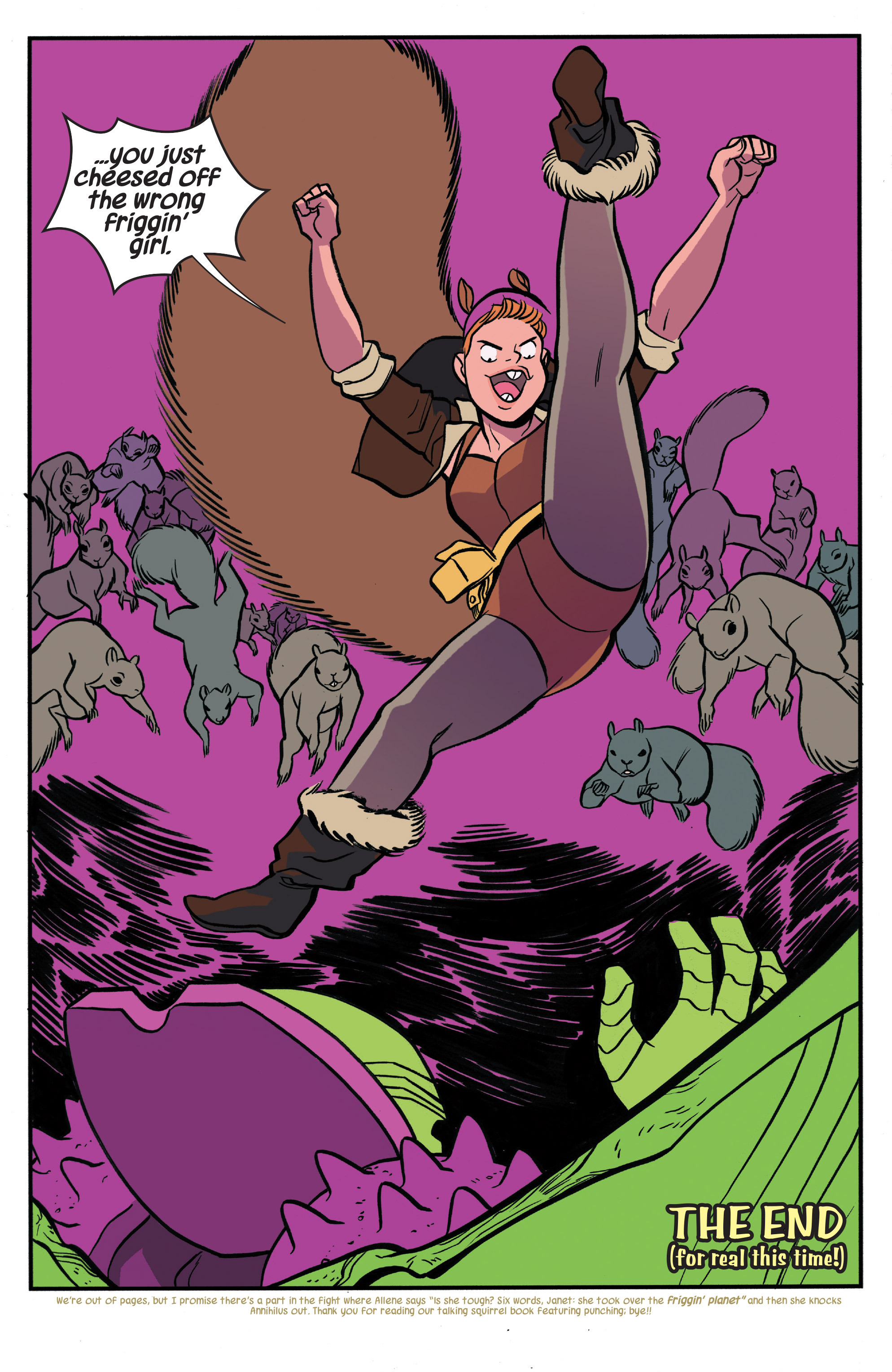 Read online The Unbeatable Squirrel Girl Beats Up the Marvel Universe comic -  Issue # TPB - 113