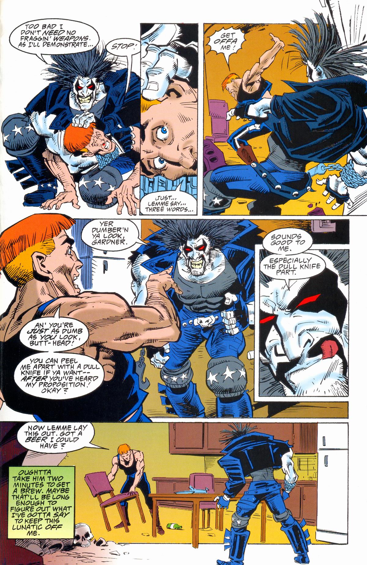Read online Guy Gardner: Reborn comic -  Issue #2 - 10