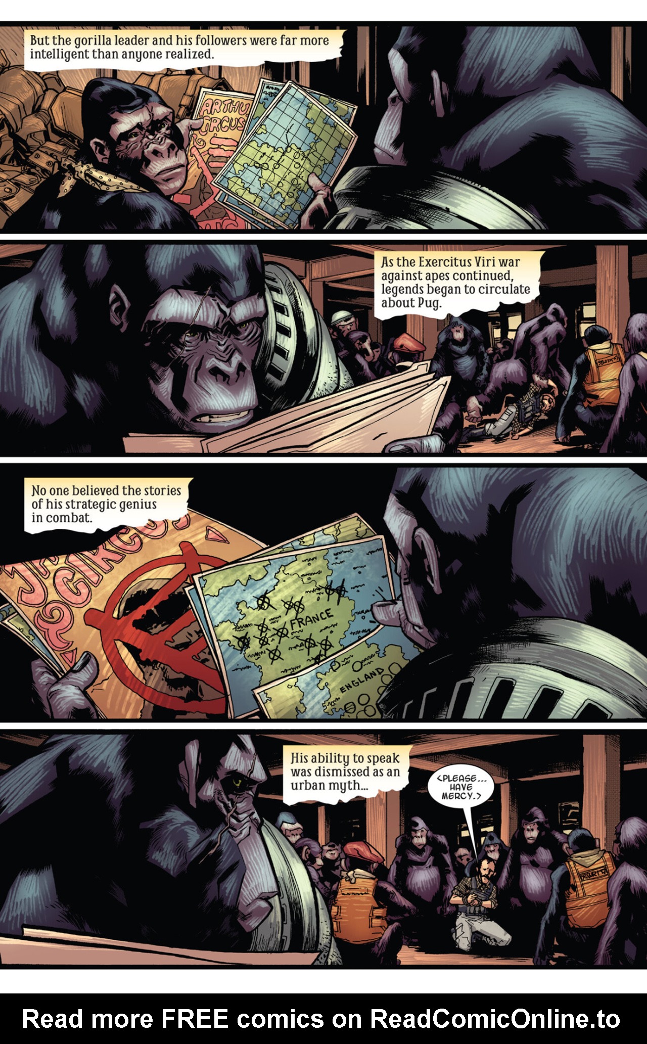 Read online Planet of the Apes (2023) comic -  Issue #4 - 17