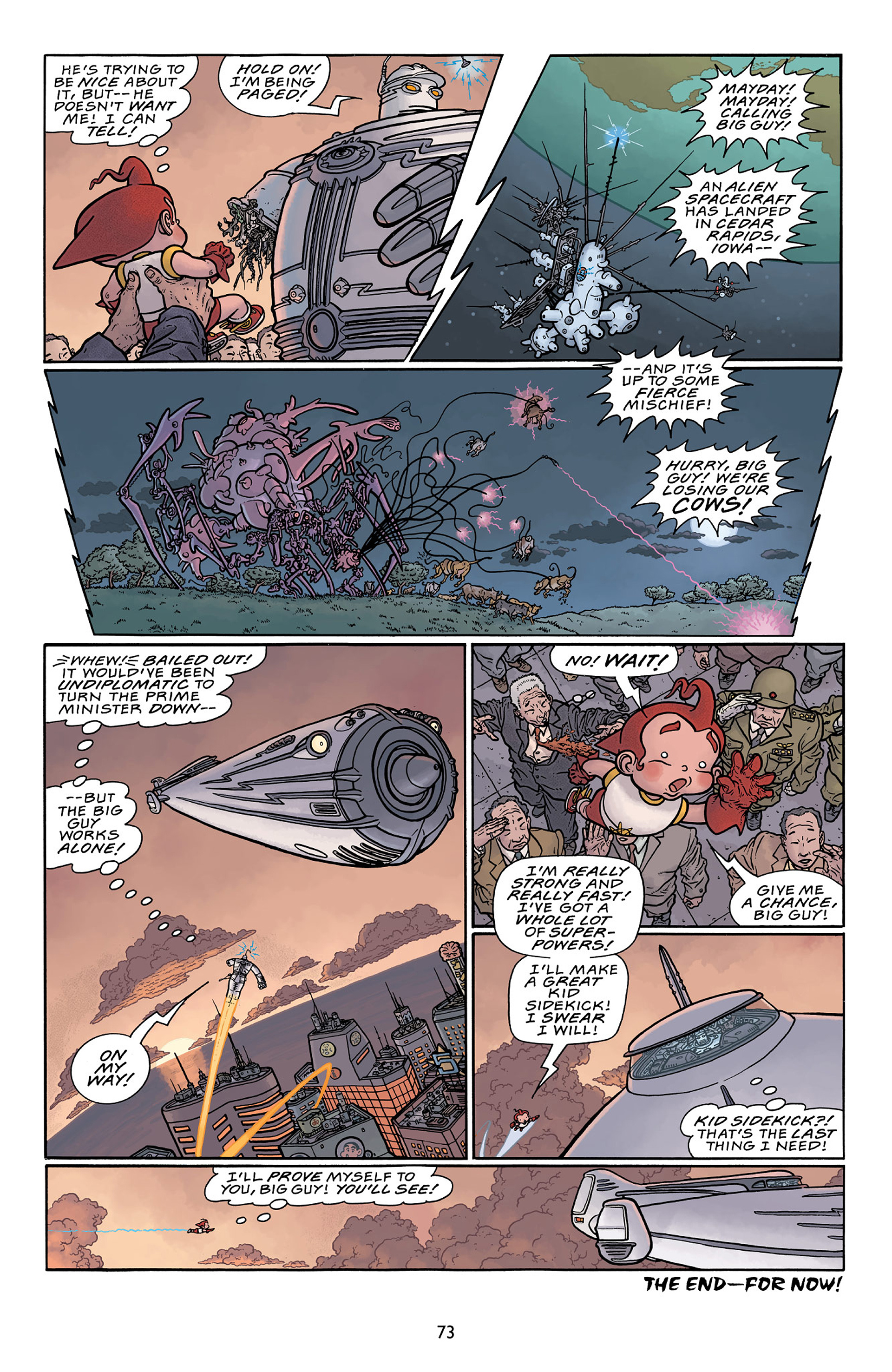 Read online The Big Guy and Rusty the Boy Robot (2023) comic -  Issue # TPB - 65