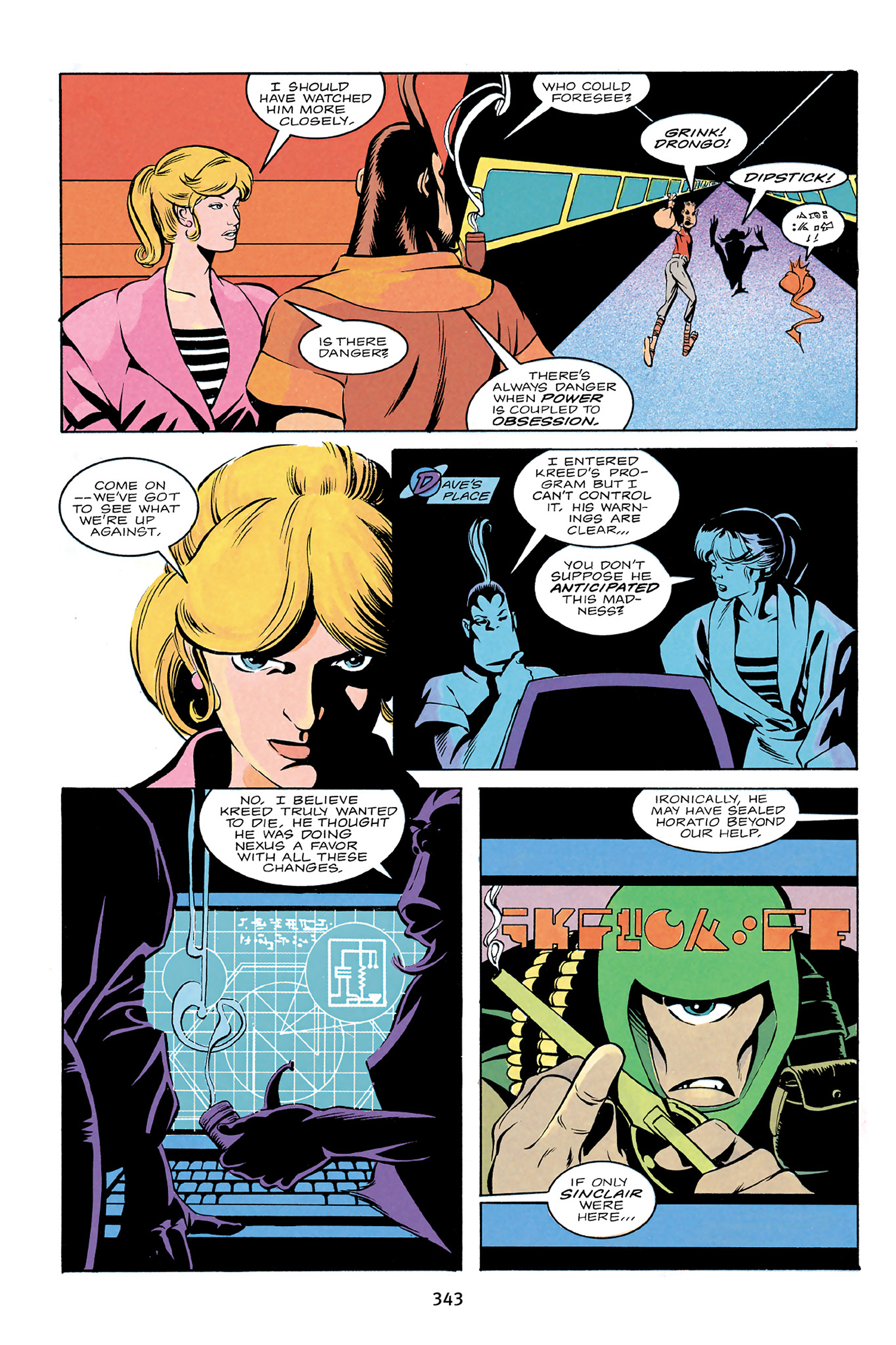 Read online Nexus Omnibus comic -  Issue # TPB 4 - 340