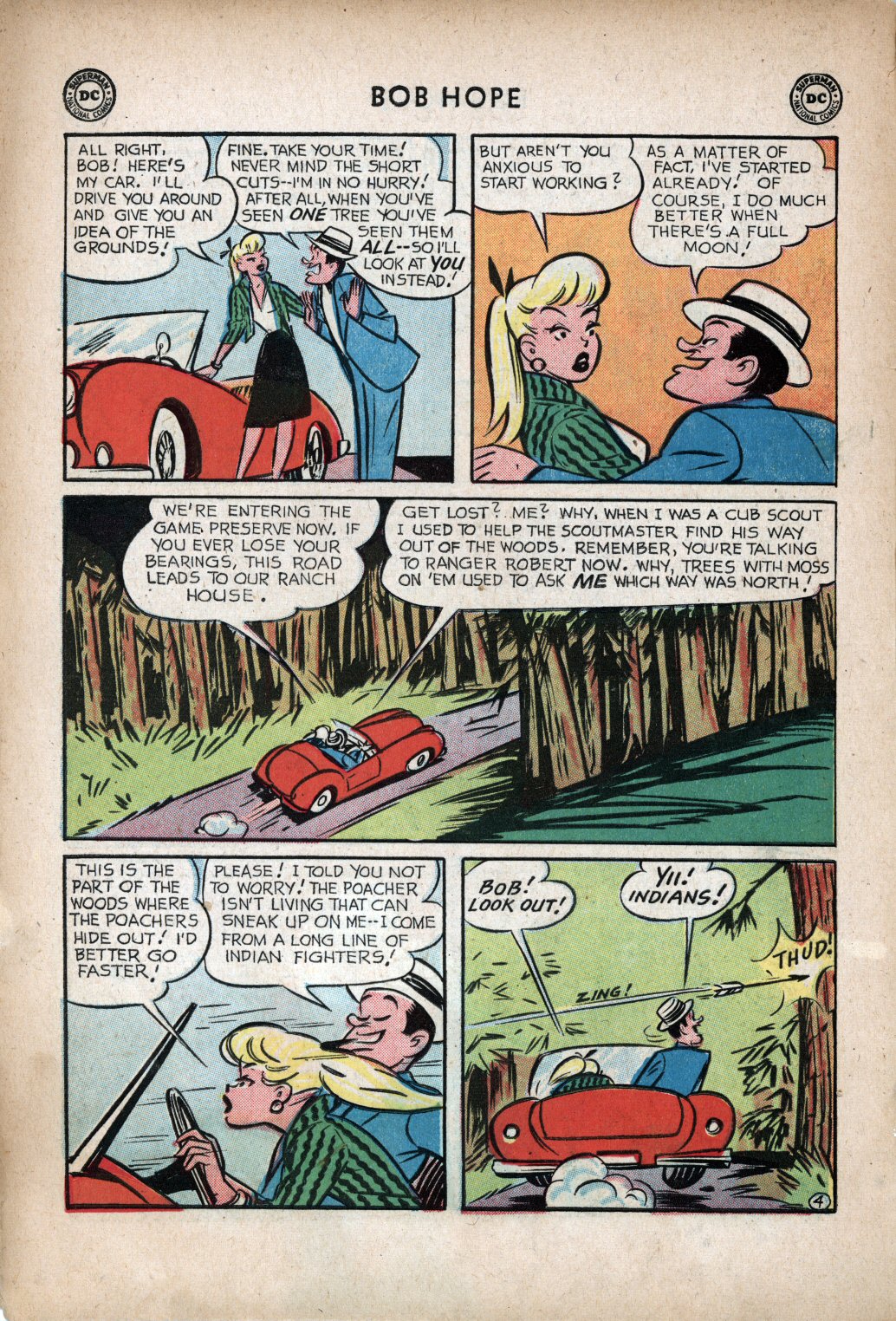 Read online The Adventures of Bob Hope comic -  Issue #53 - 6