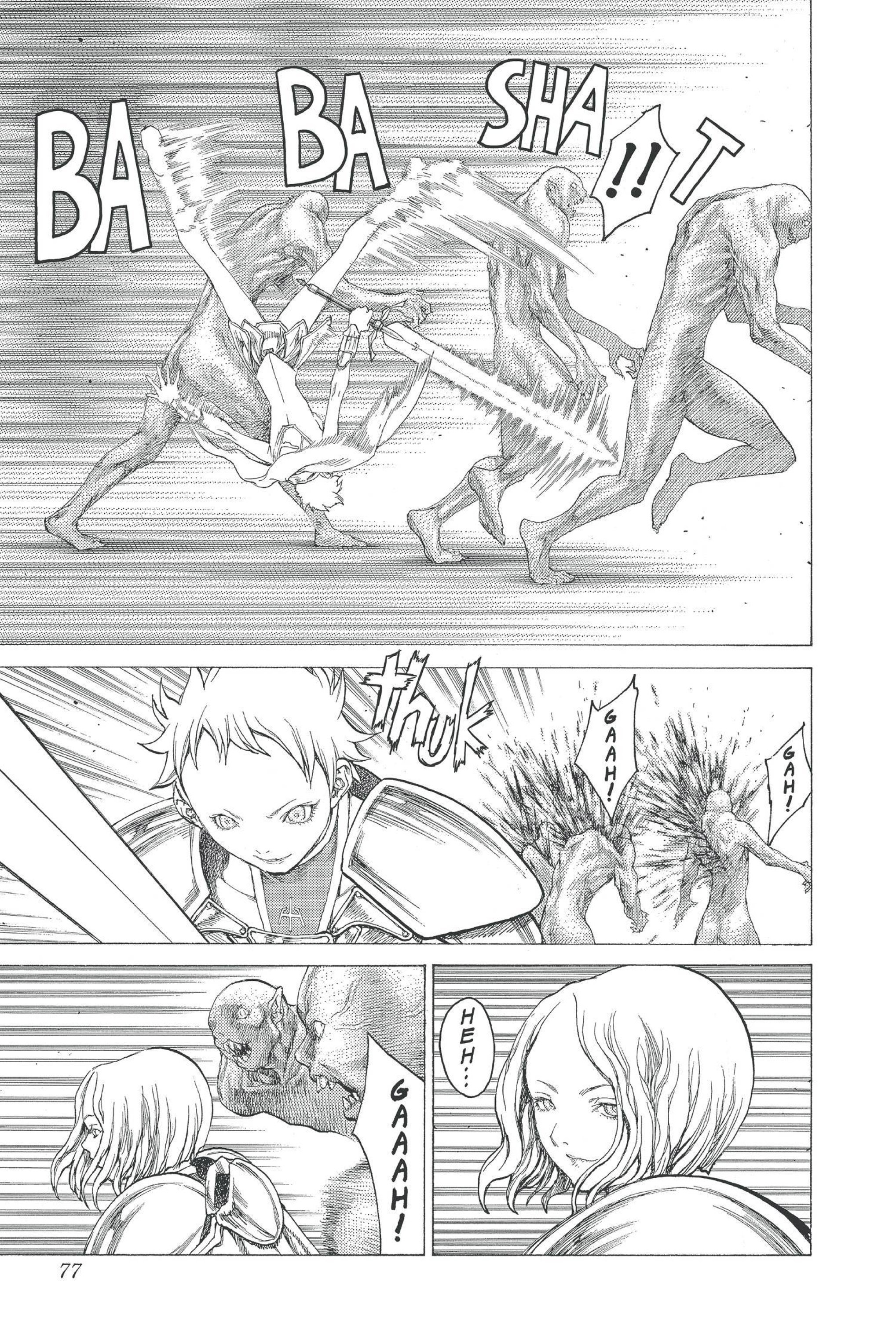 Read online Claymore comic -  Issue #4 - 68