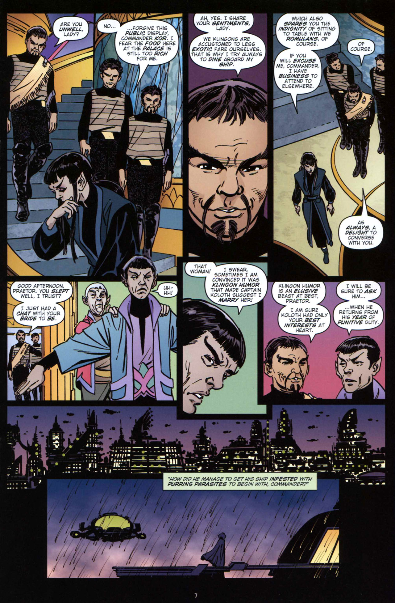 Read online Star Trek: Romulans - The Hollow Crown comic -  Issue #2 - 8