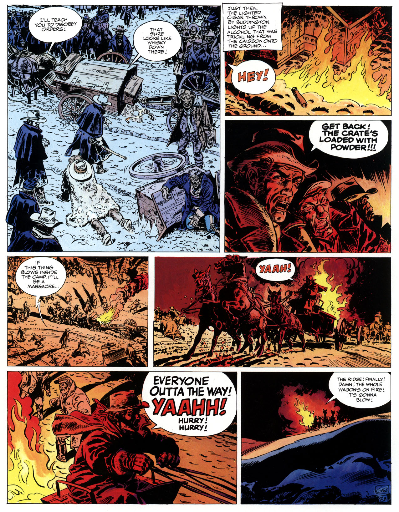 Read online Epic Graphic Novel: Lieutenant Blueberry comic -  Issue #3 - 58