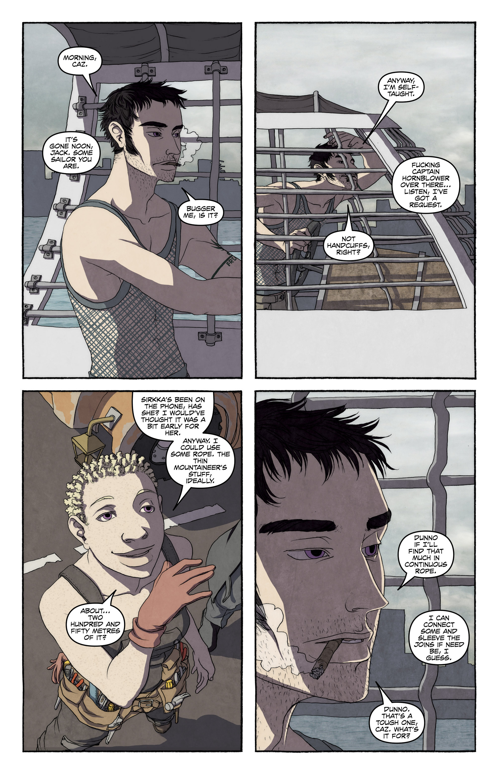 Read online FreakAngels comic -  Issue #1 - 95