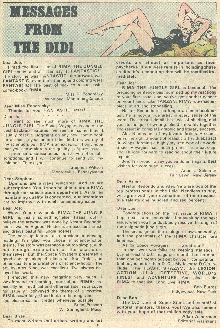 Read online Rima, The Jungle Girl comic -  Issue #3 - 34