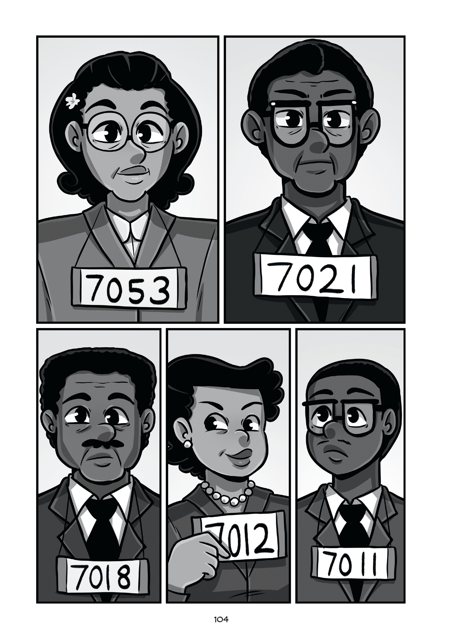 Read online History Comics comic -  Issue # Rosa Parks & Claudette Colvin - Civil Rights Heroes - 109