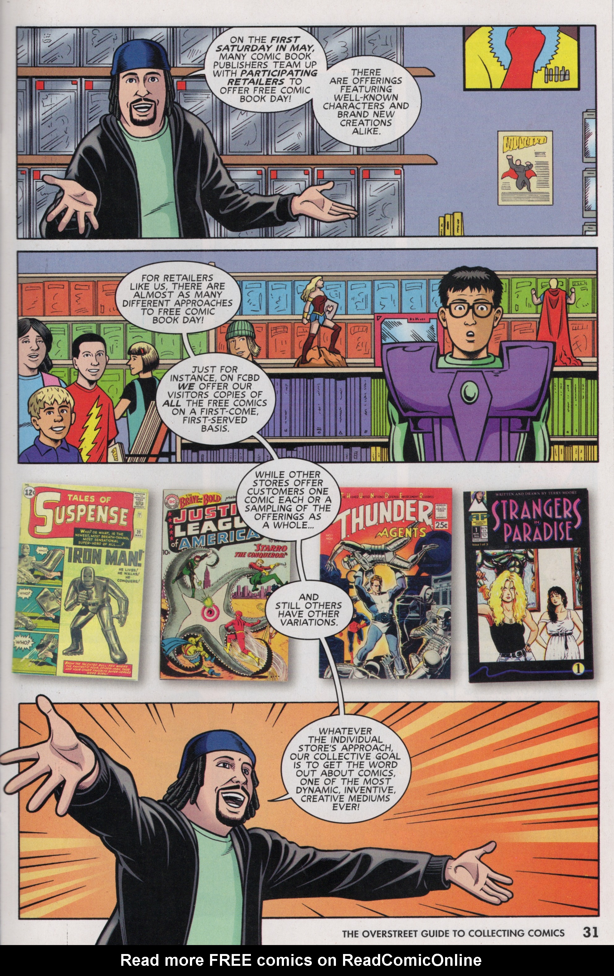 Read online Free Comic Book Day 2022 comic -  Issue # Gemstone Publishing The Overstreet Guide To Collecting Comics - 33