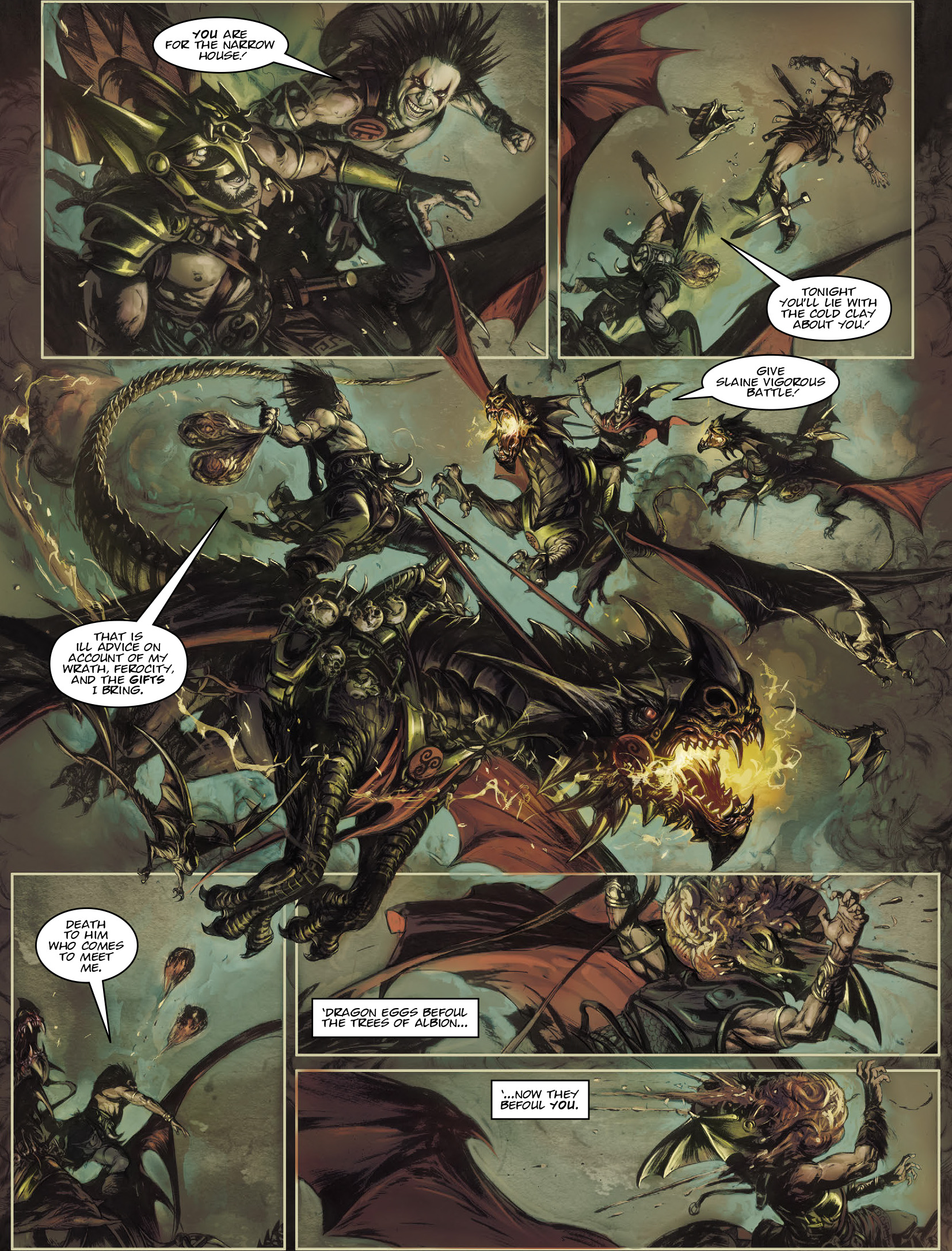 Read online Sláine comic -  Issue # TPB 19 - 35