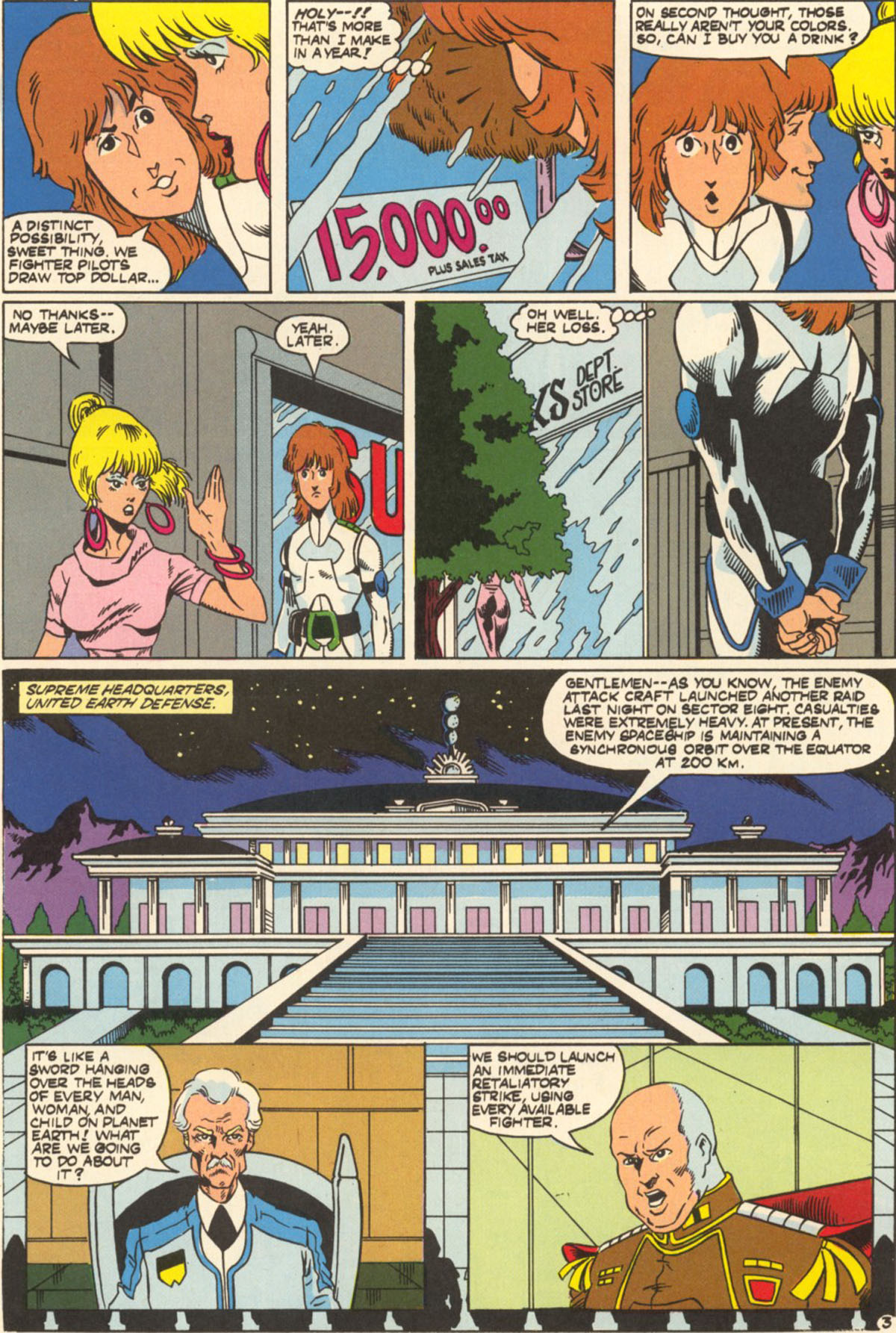 Read online Robotech Masters comic -  Issue #5 - 6