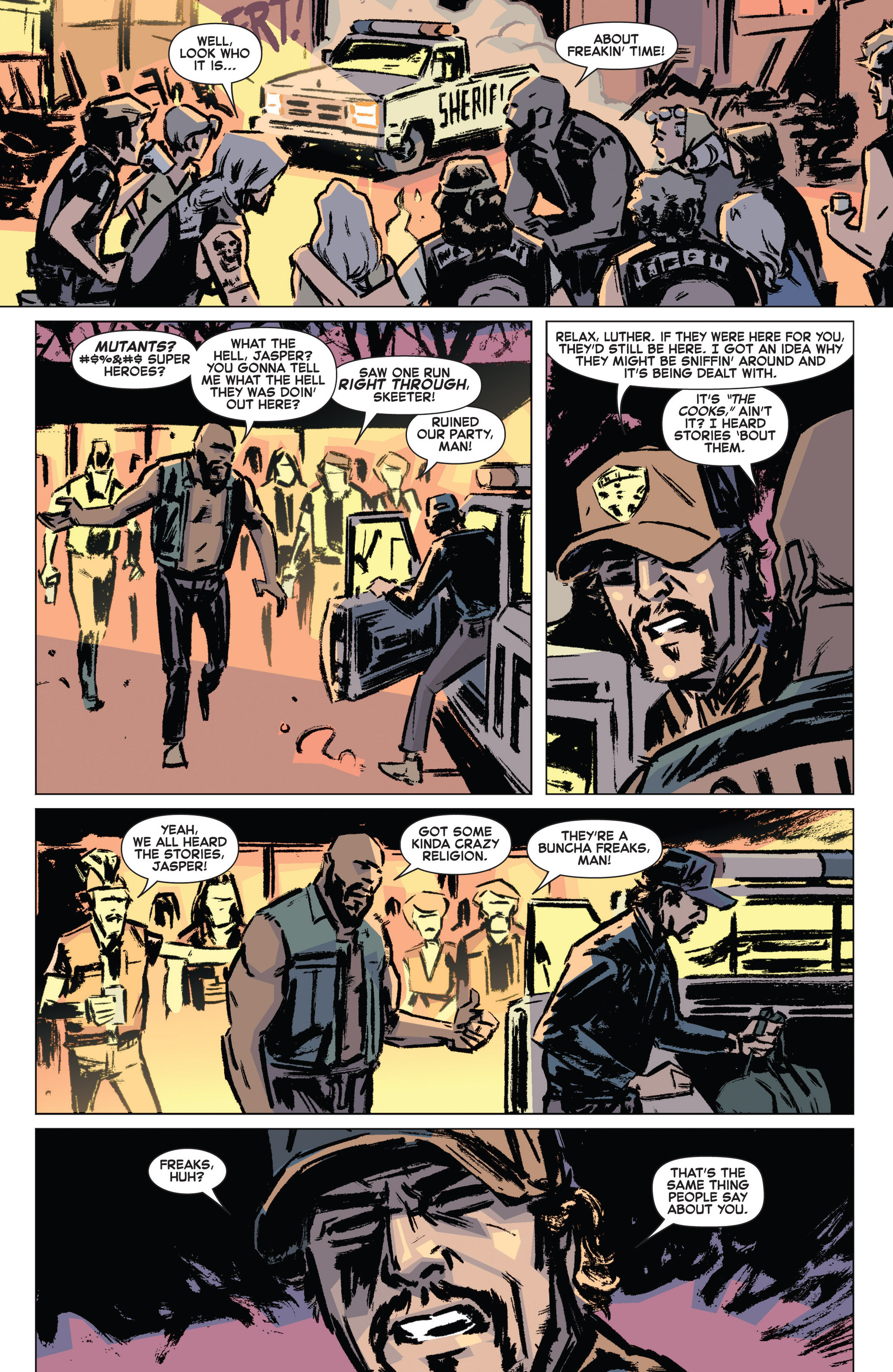 Read online Marvel Knights: X-Men comic -  Issue #2 - 10