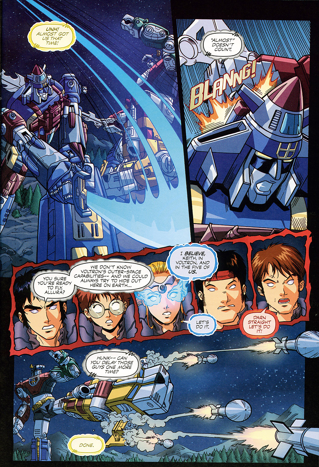 Read online Voltron: Defender of the Universe comic -  Issue #3 - 21